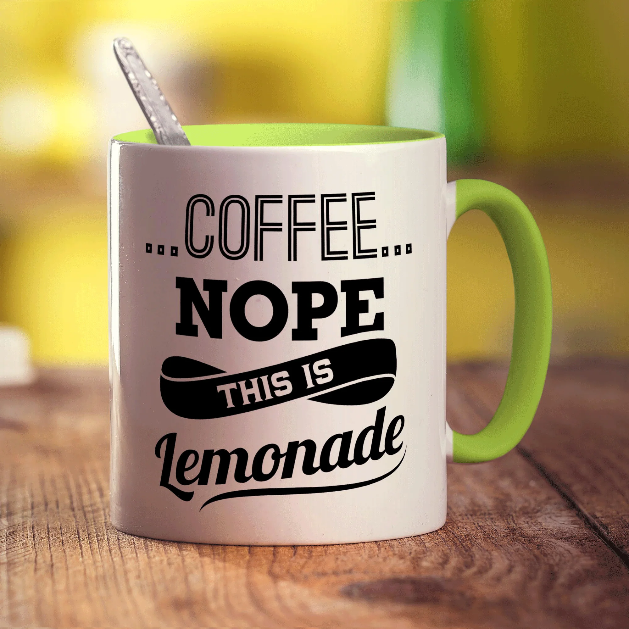 Coffee Nope This is Lemonade Mug - Image 7