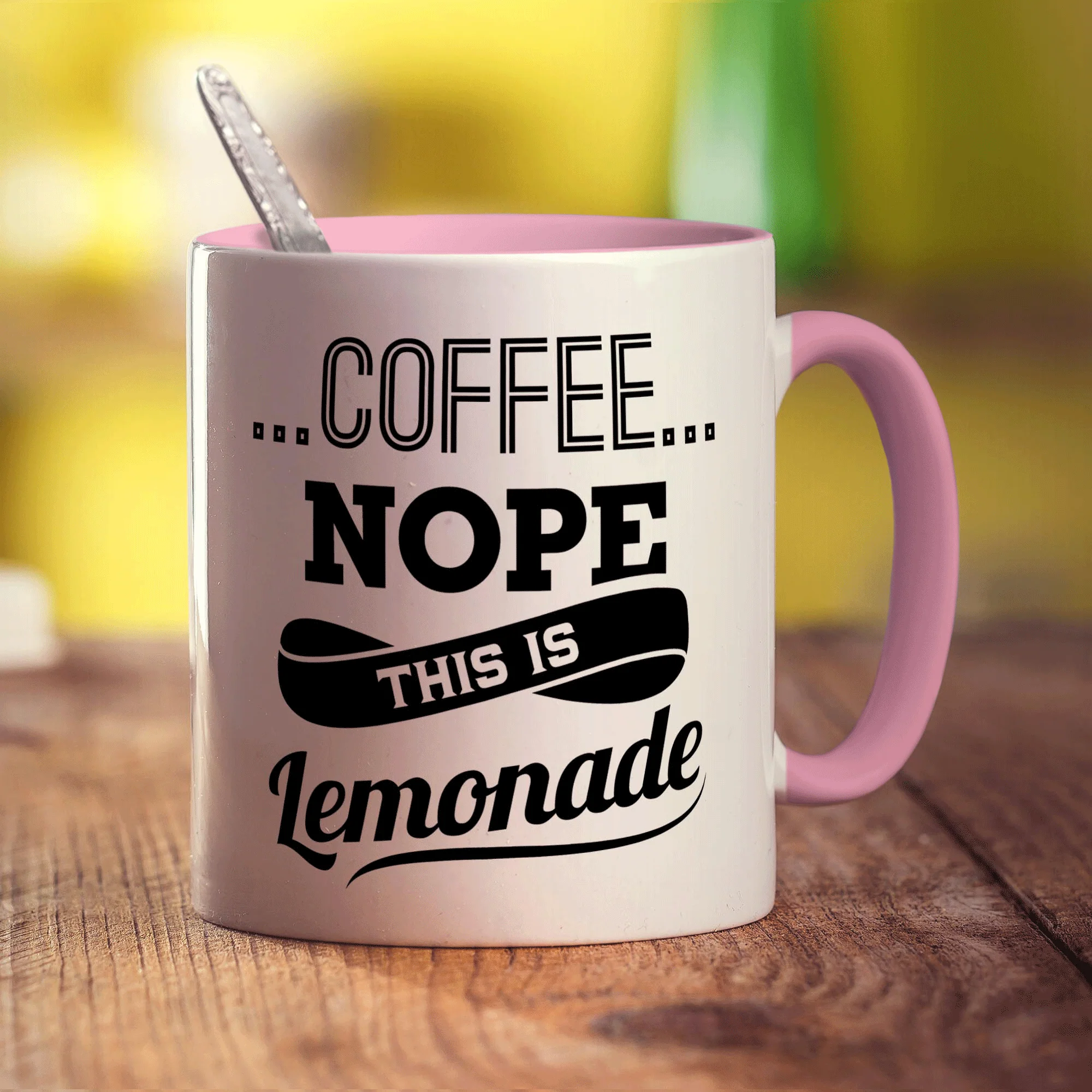 Coffee Nope This is Lemonade Mug - Image 9