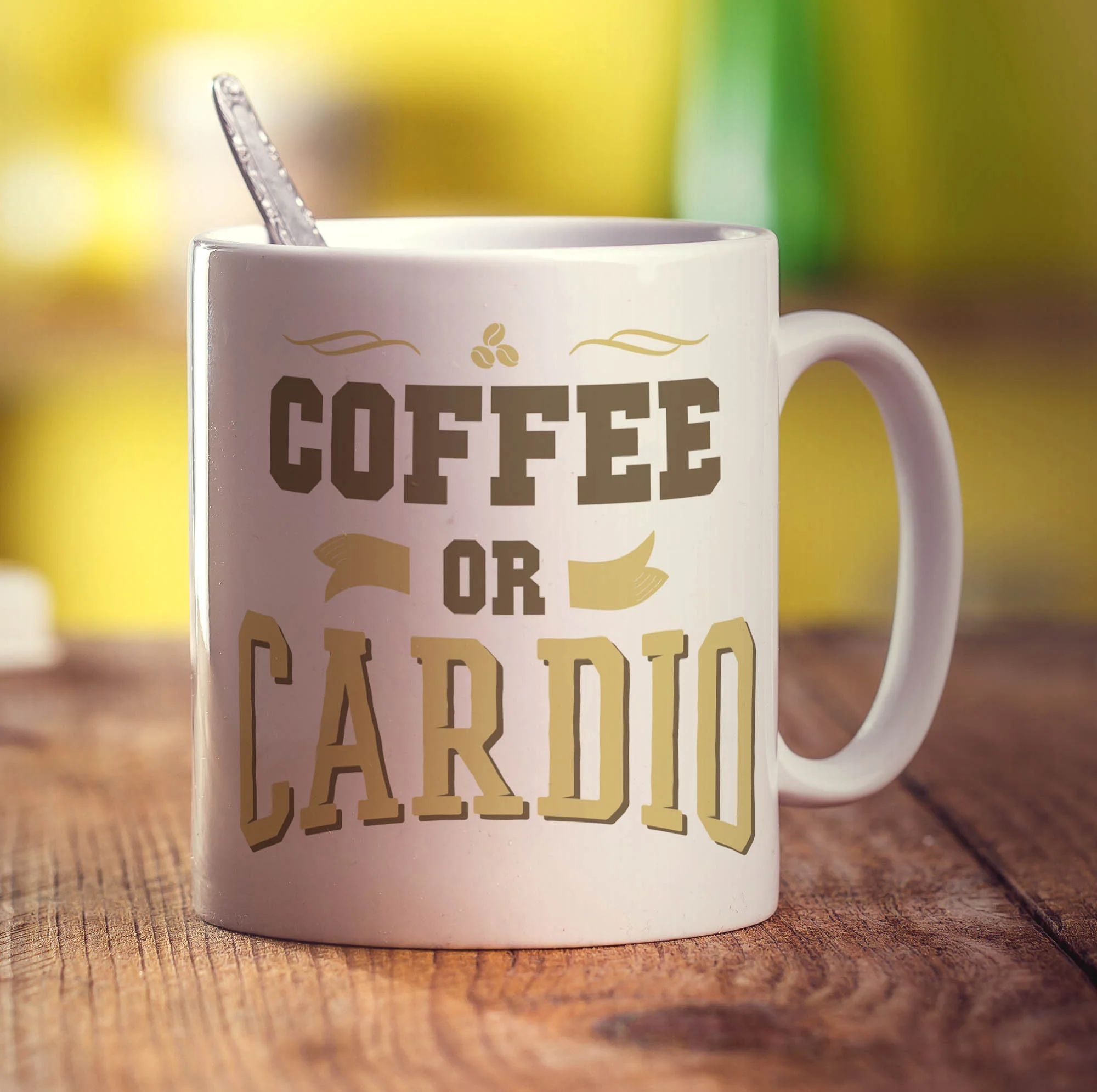Coffee or Cardio Mug - Image 3