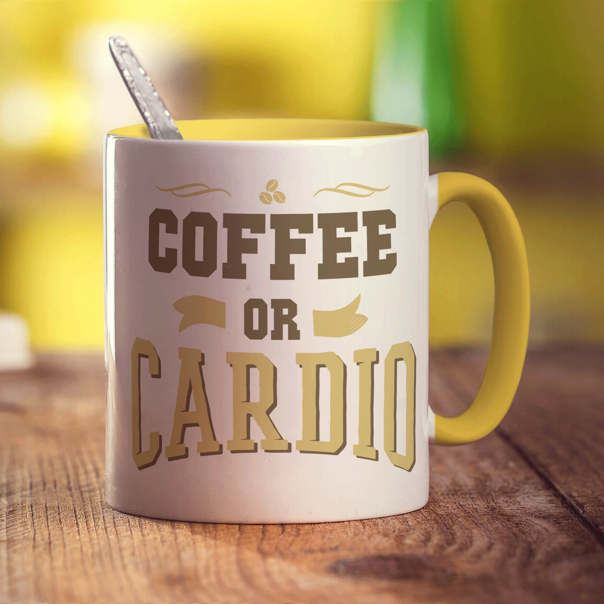 Coffee or Cardio Mug - Image 5