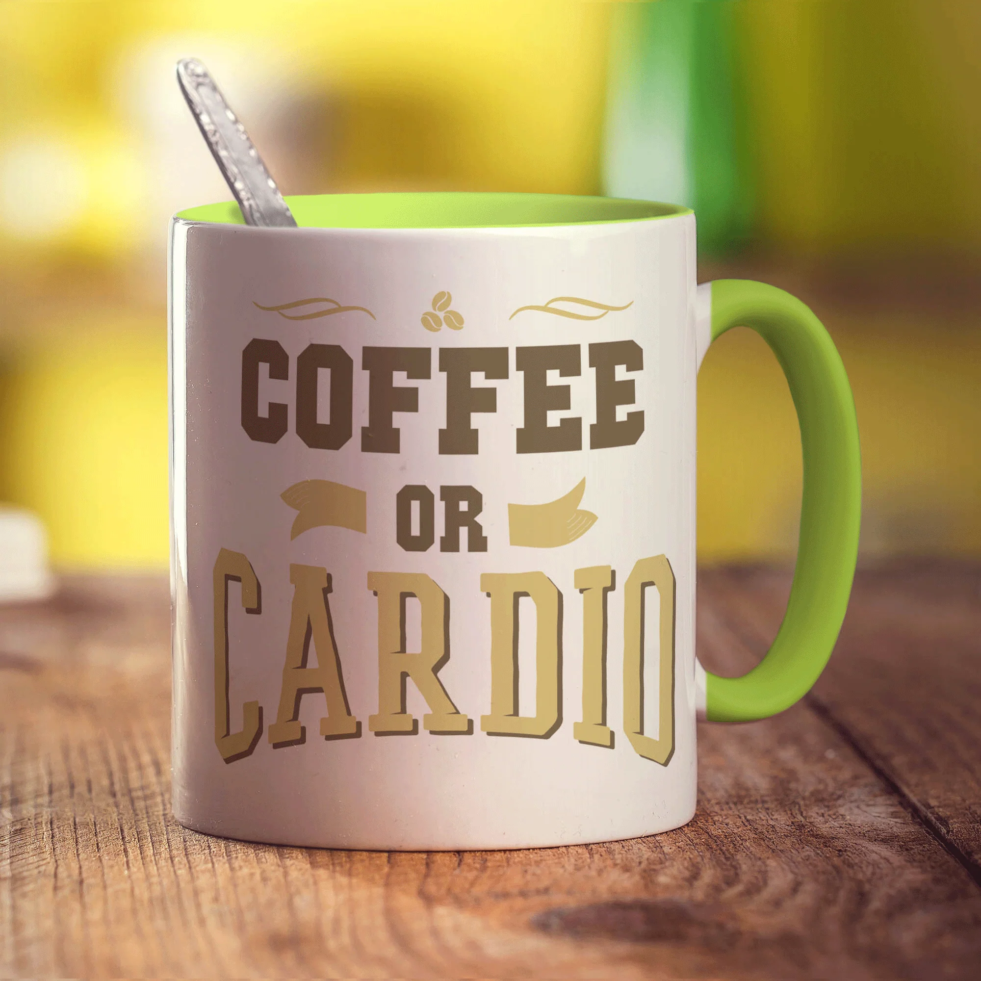Coffee or Cardio Mug - Image 7