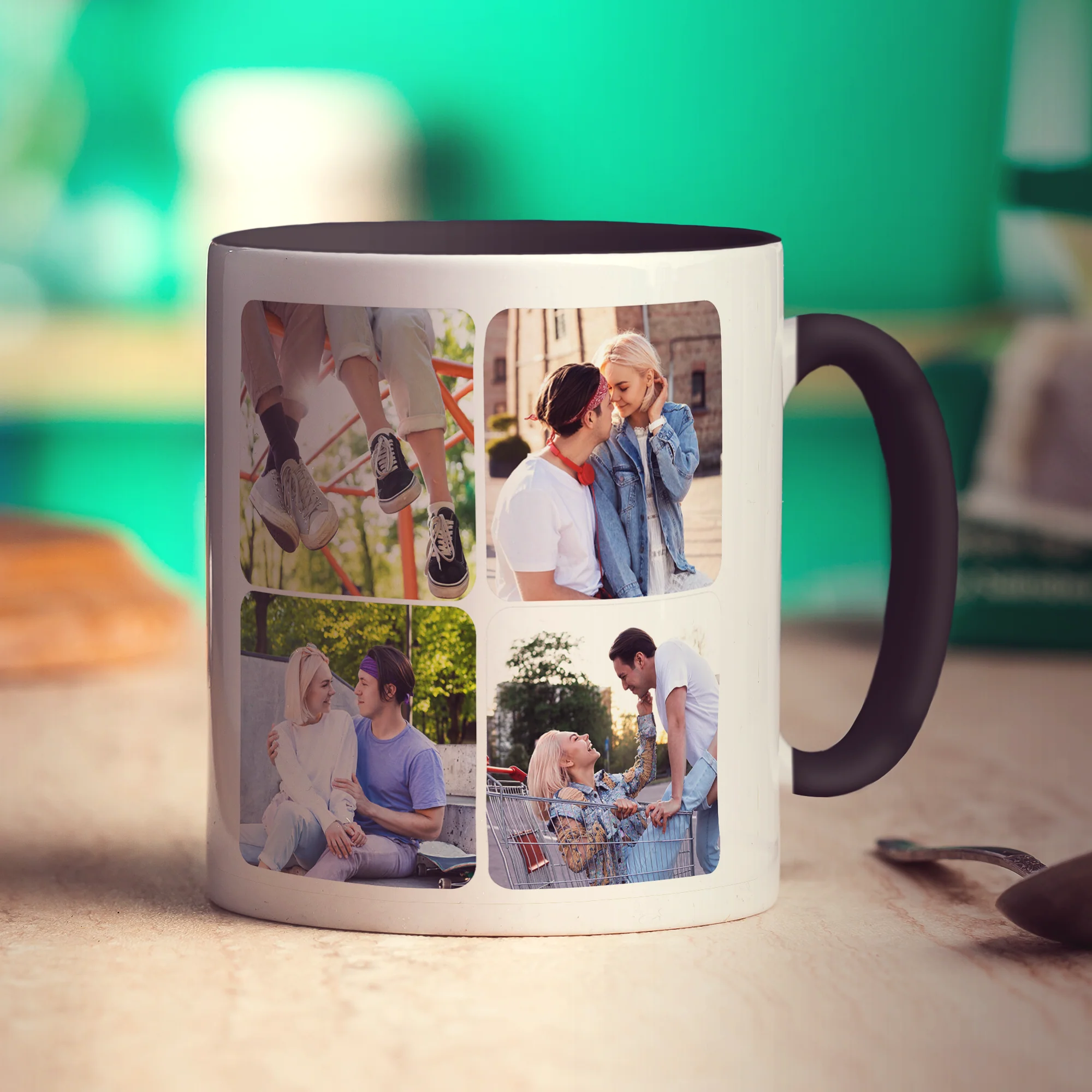 Collage Mug with 8 Photos - Image 3