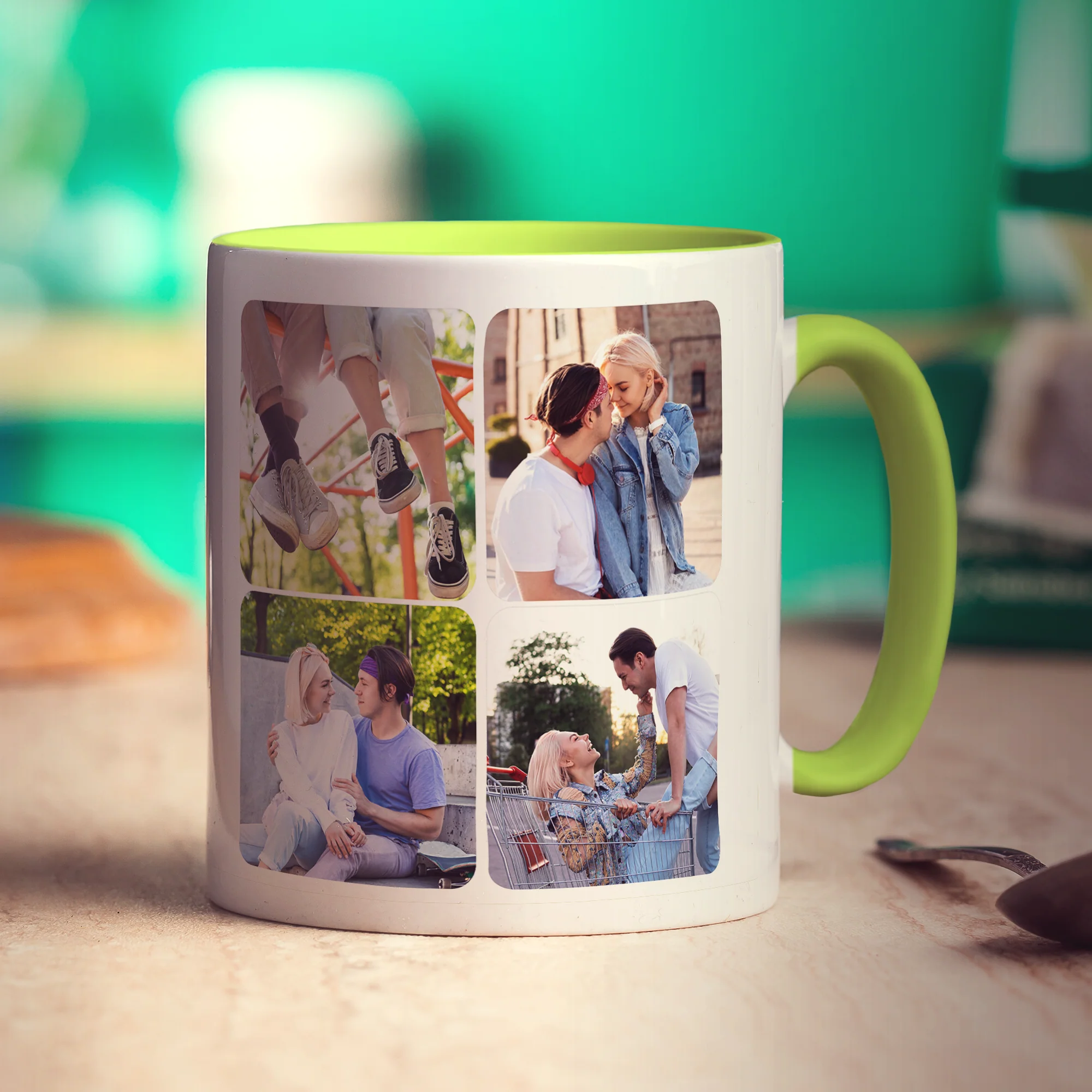 Collage Mug with 8 Photos - Image 6