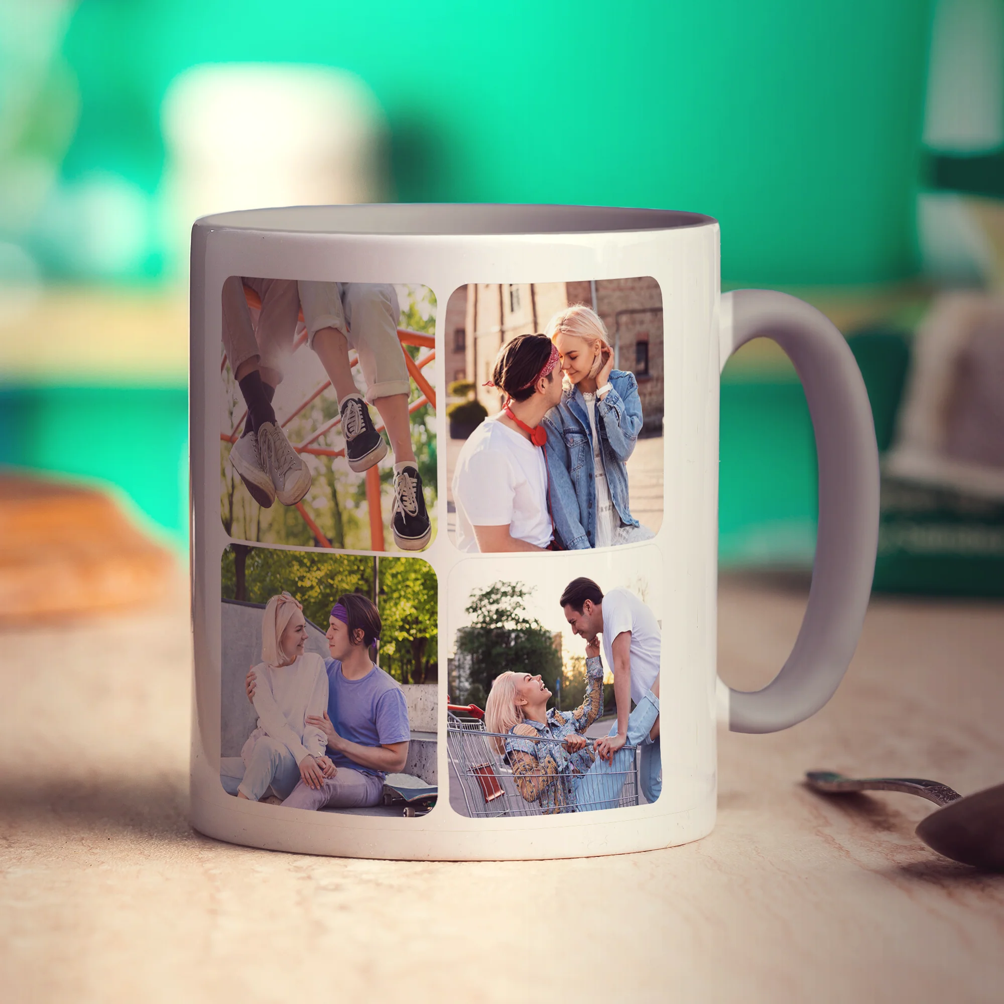 Collage Mug with 8 Photos - Image 7