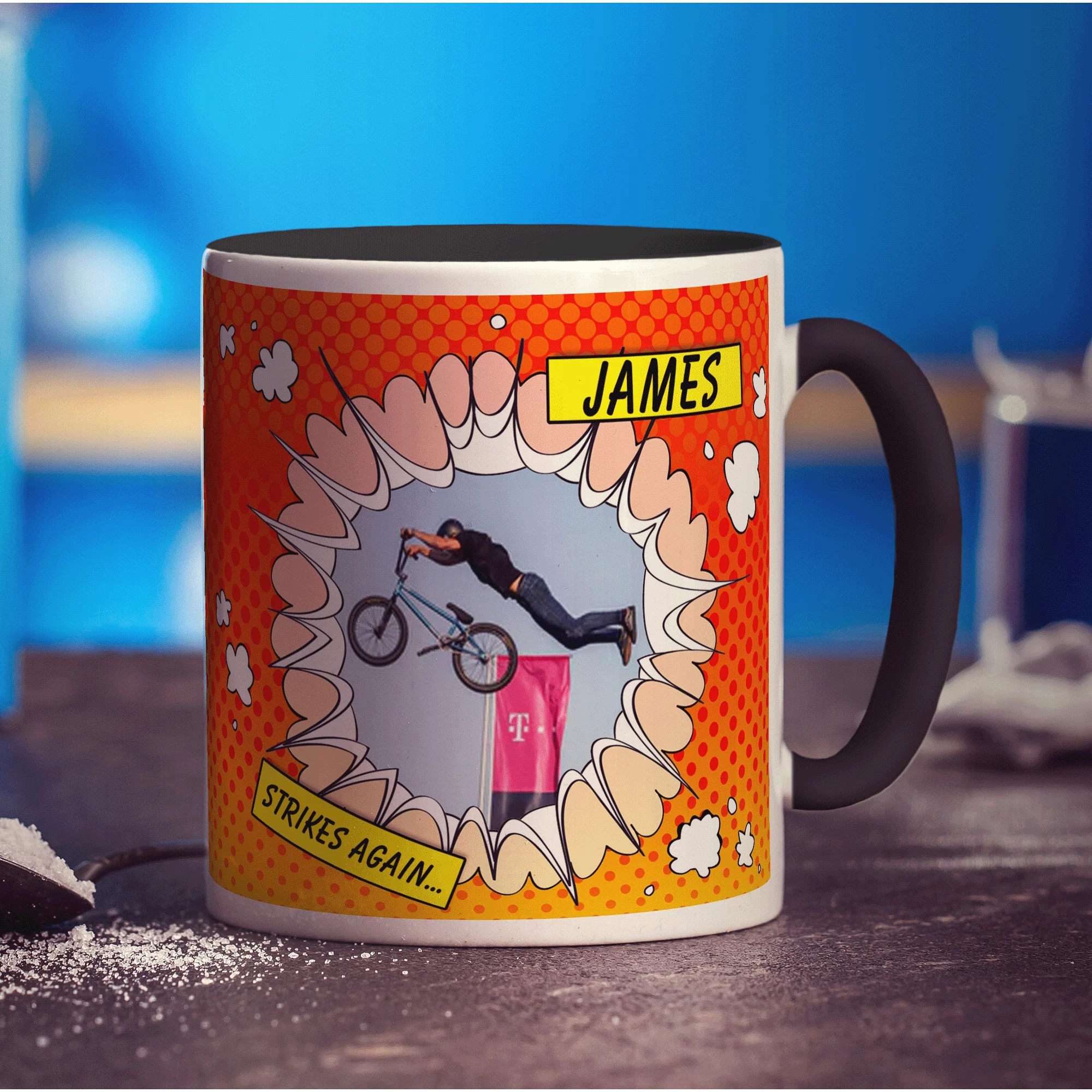 Comic Book Style Novelty Mug - Image 6