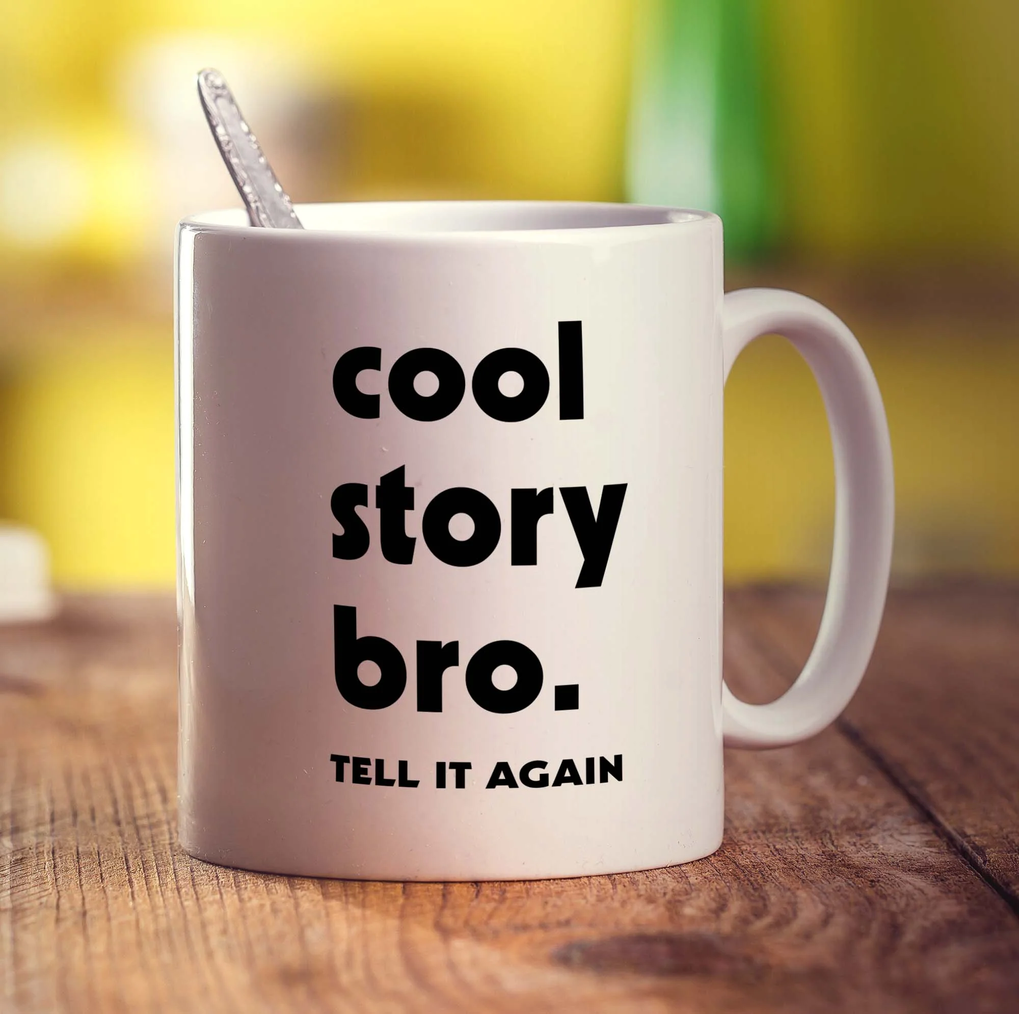 Cool Story Bro. Tell it Again Mug - Image 3