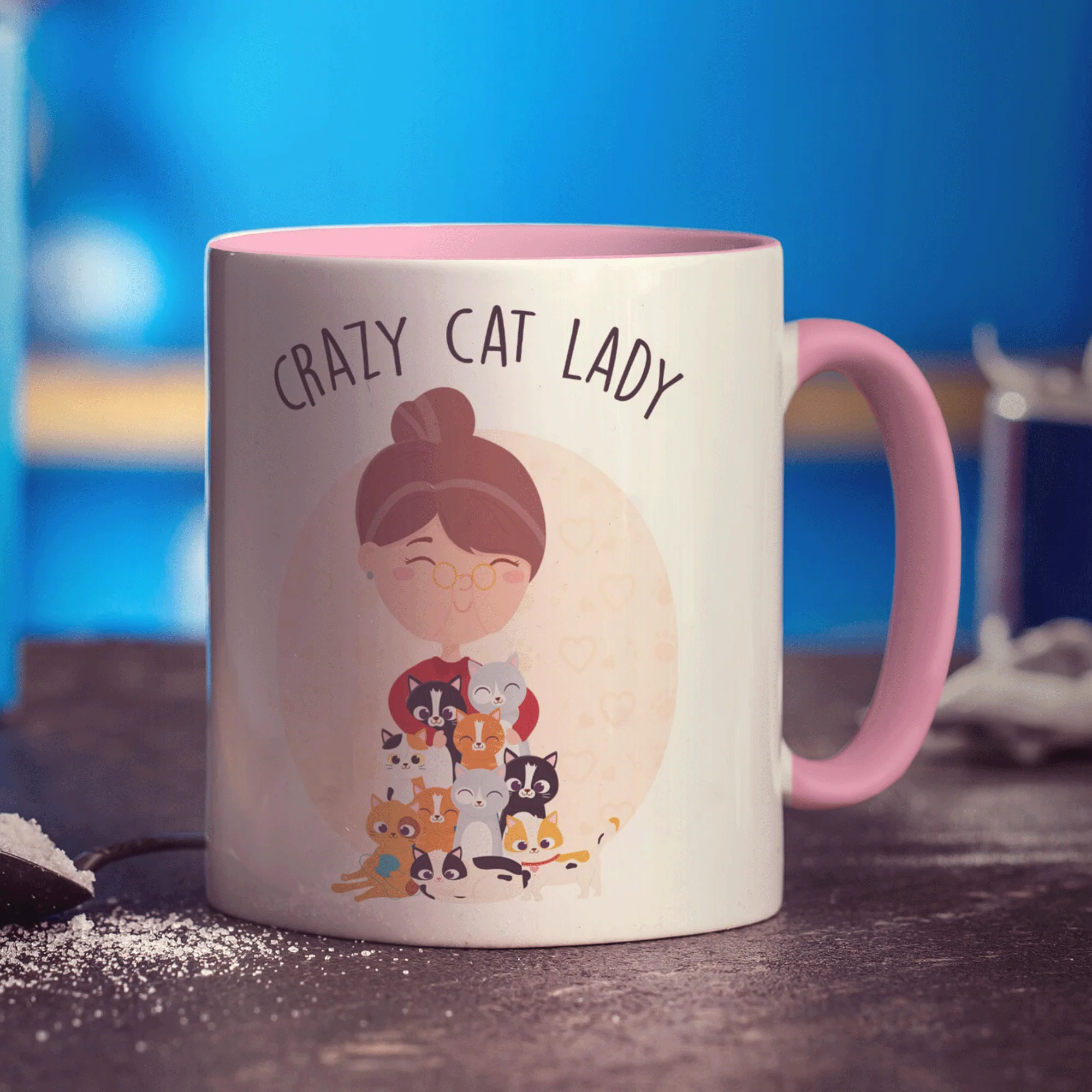 Crazy Cat Lady Mug - Image 9