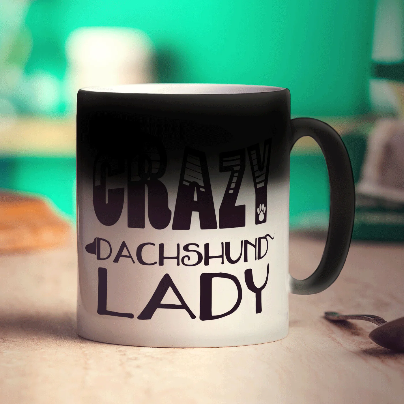 Crazy Dachshund Lady Mug - Image 8