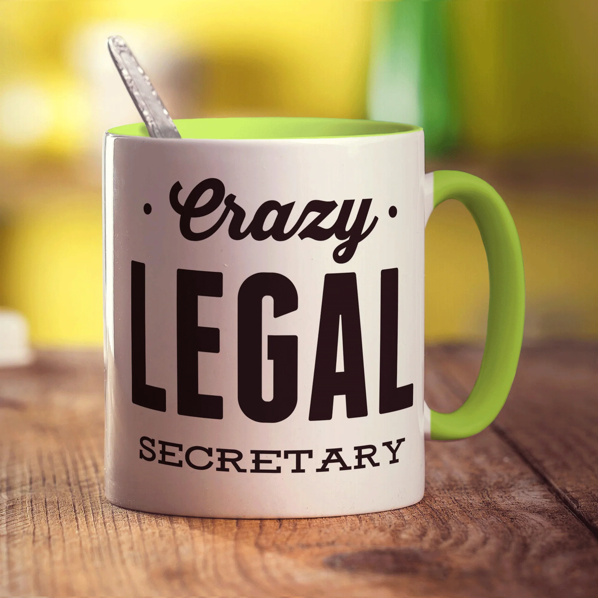 Crazy Legal Secretary Mug - Image 7
