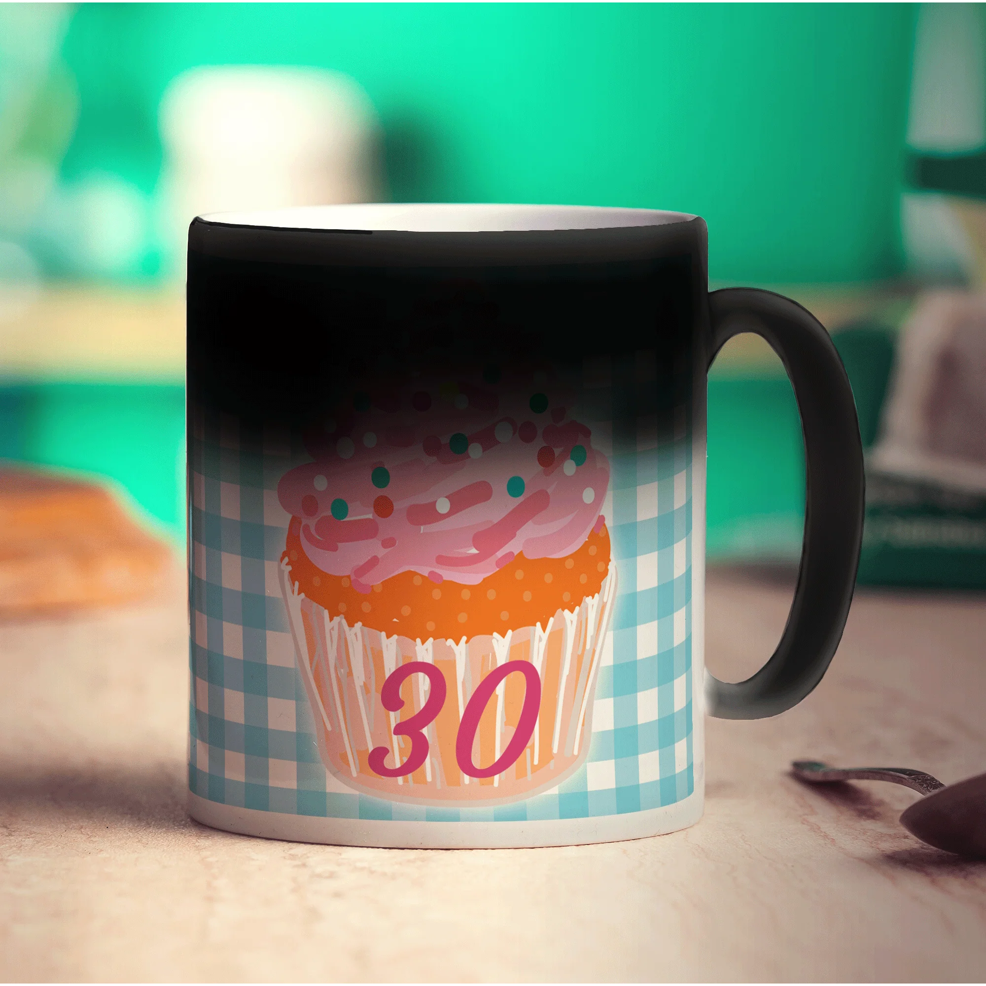 Cupcake Birthday Age Mug - Image 10