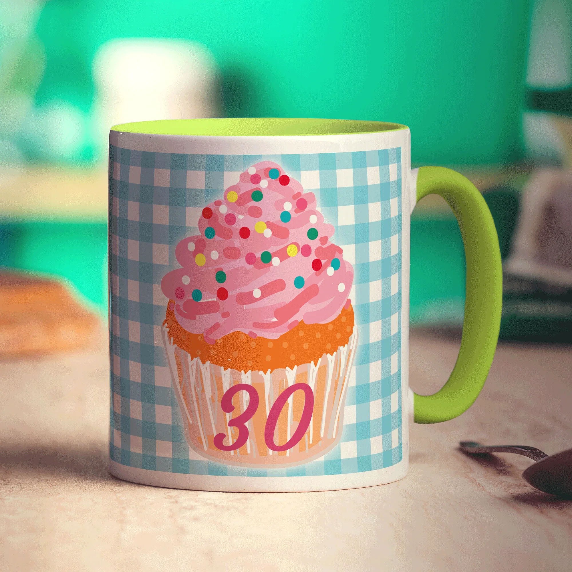 Cupcake Birthday Age Mug - Image 11