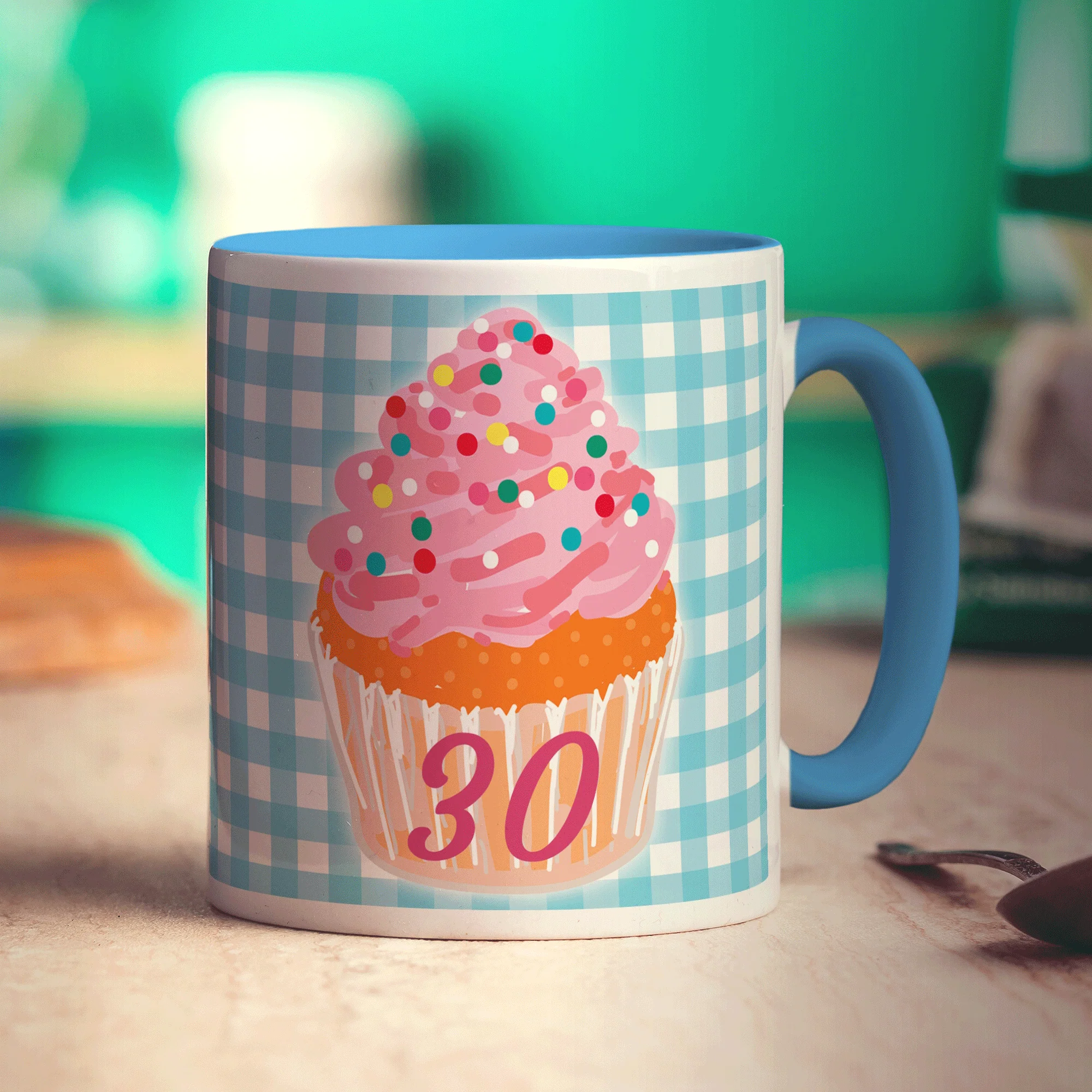 Cupcake Birthday Age Mug - Image 12