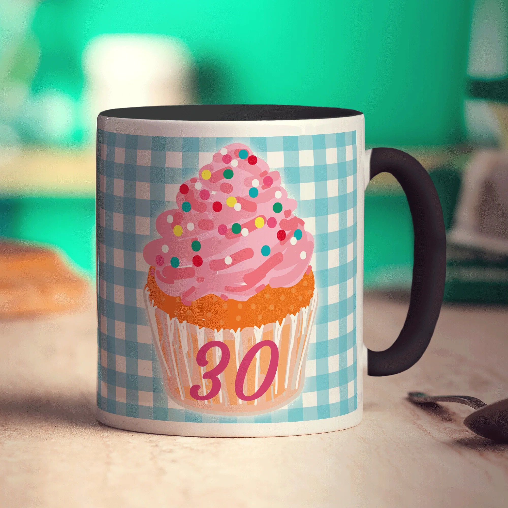 Cupcake Birthday Age Mug - Image 14