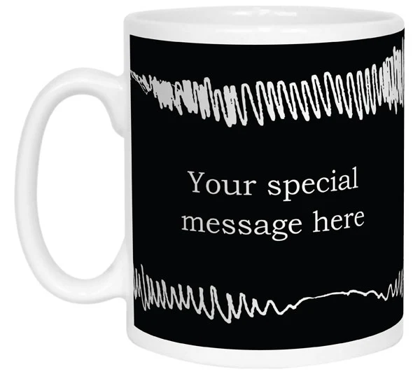 "Dad" Blackboard Style Scribble Mug - Image 2
