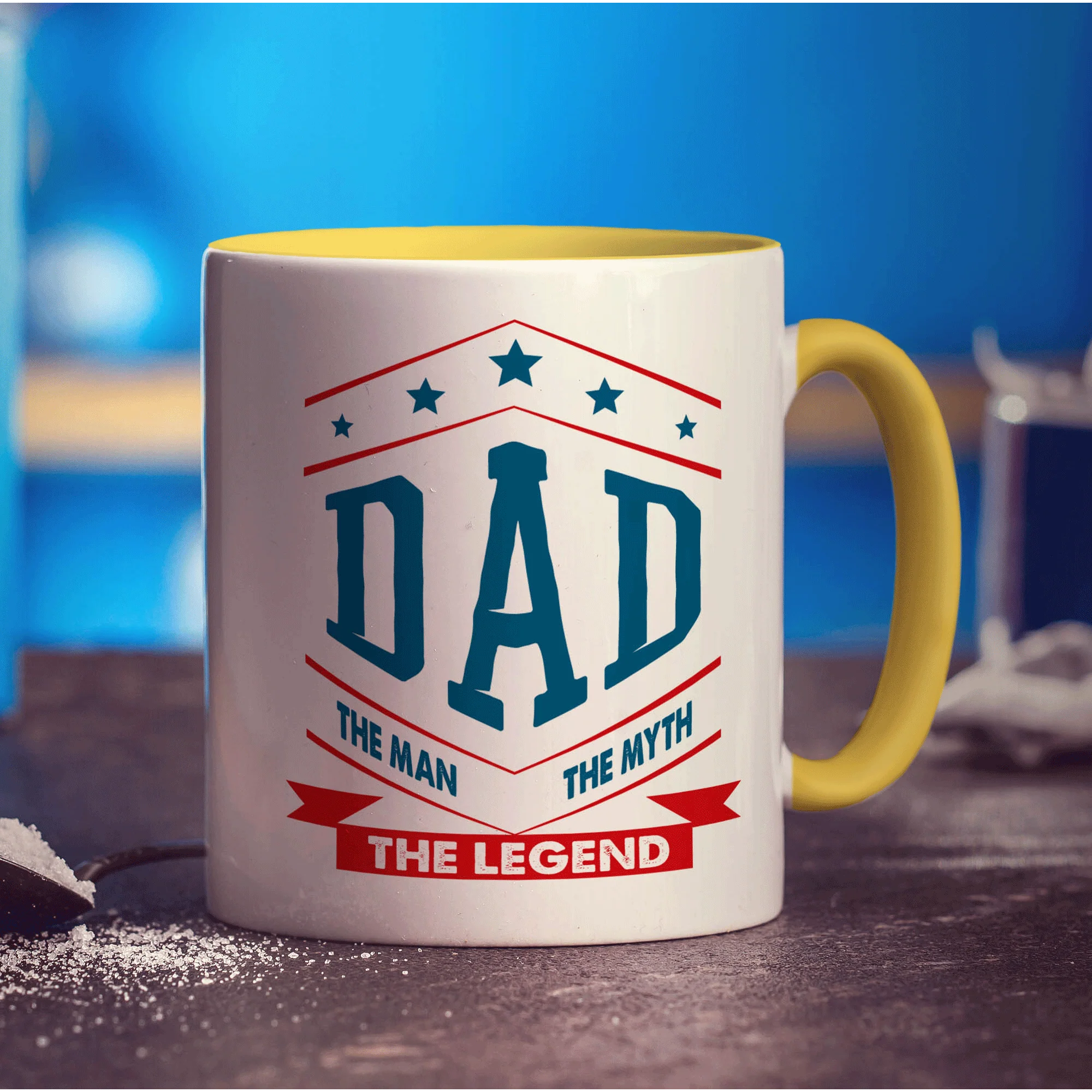 Dad, The Man, The Myth, The Legend Mug - Image 5