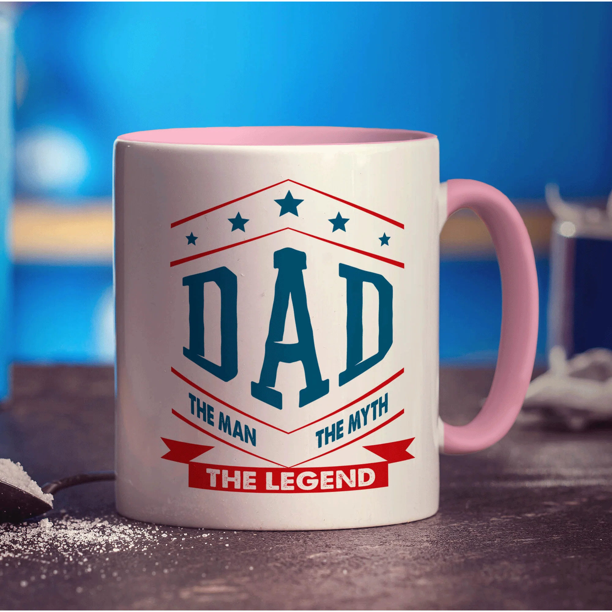 Dad, The Man, The Myth, The Legend Mug - Image 9