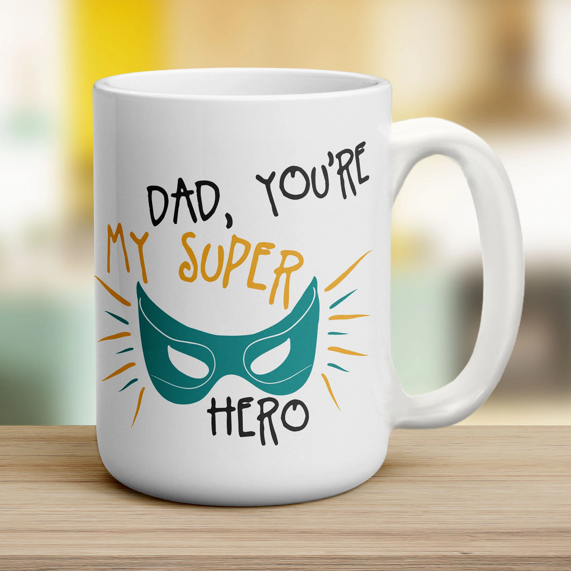 Dad, You're My Superhero Photo Mug - Image 11