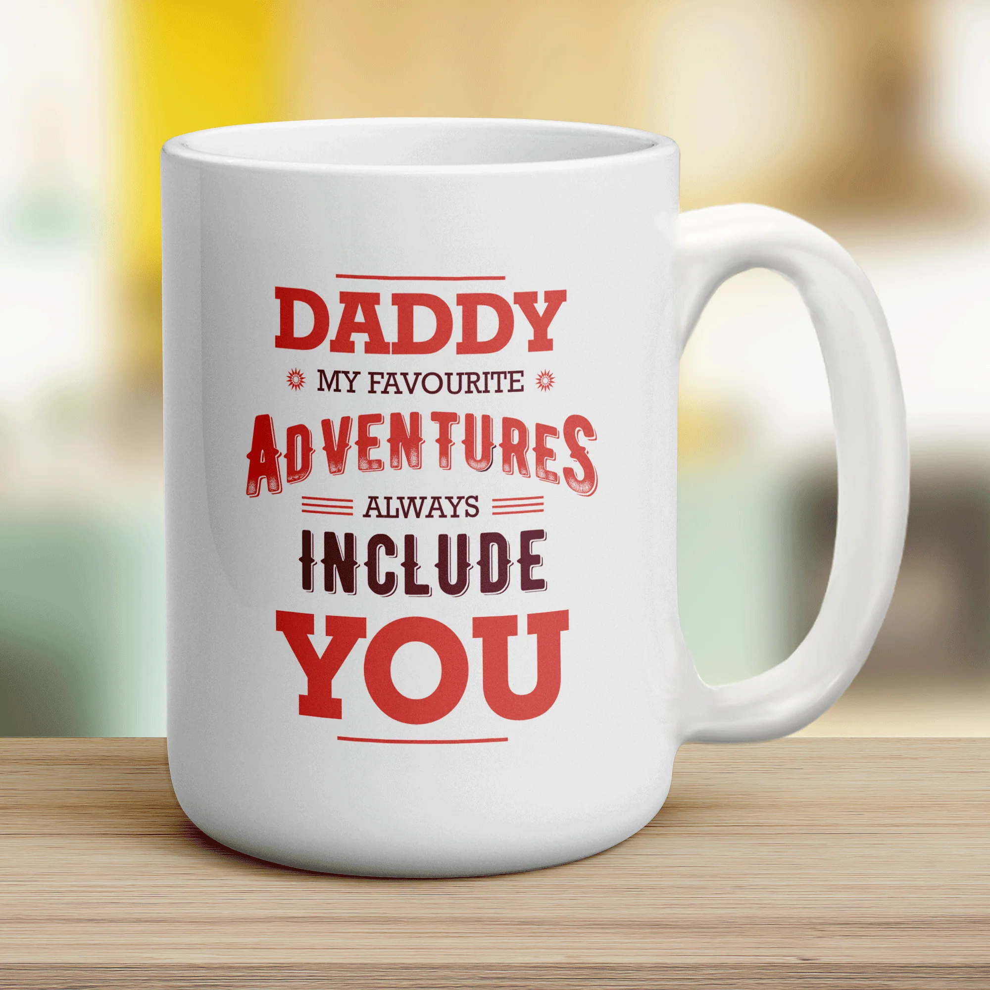 Daddy My Favourite Adventures Always Include You Mug - Image 12