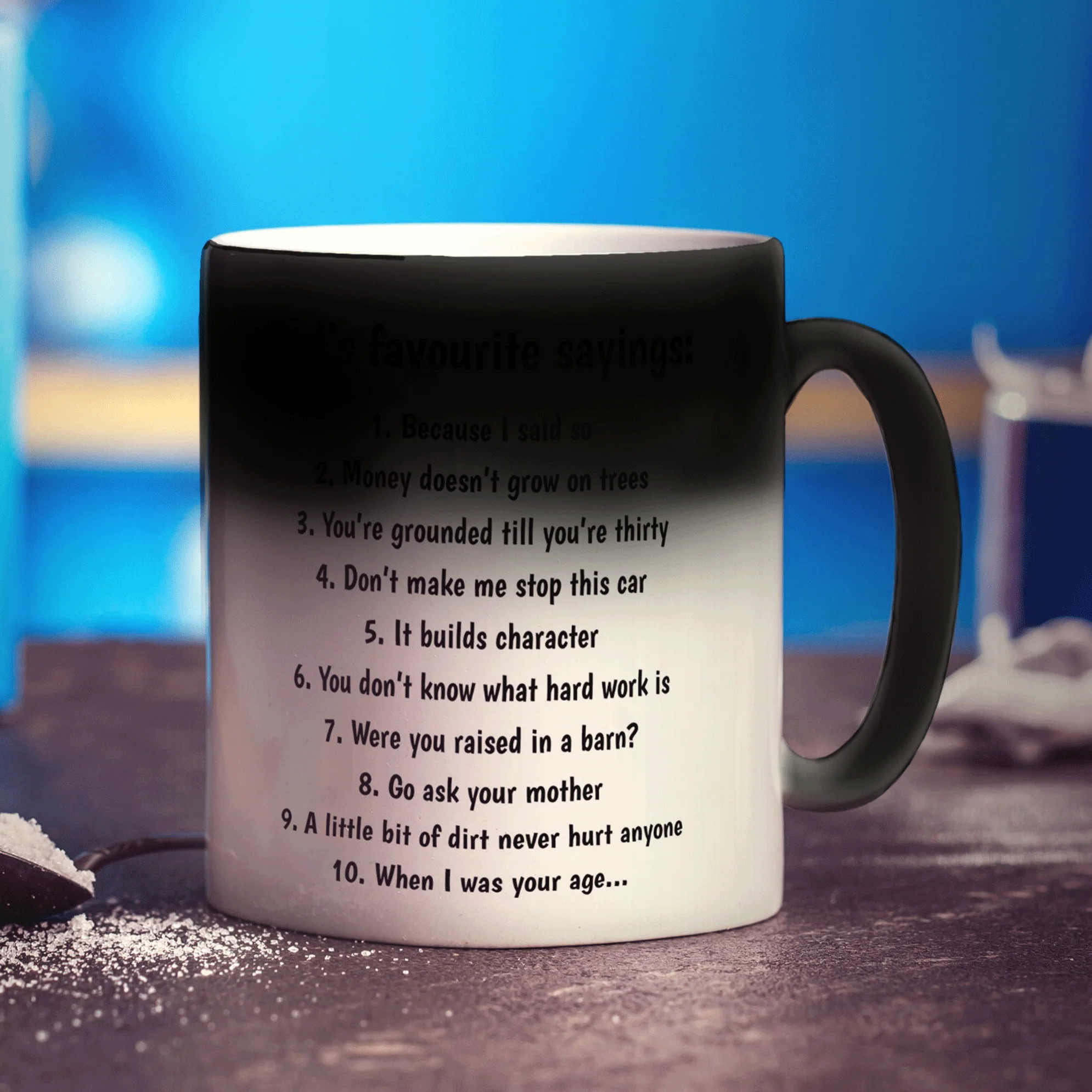 Dad's Favourite Sayings Mug - Image 8