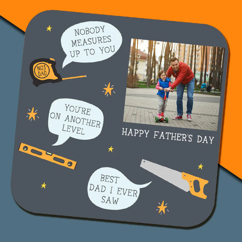 Dad's Tools Father's Day Photo Mug - Image 4