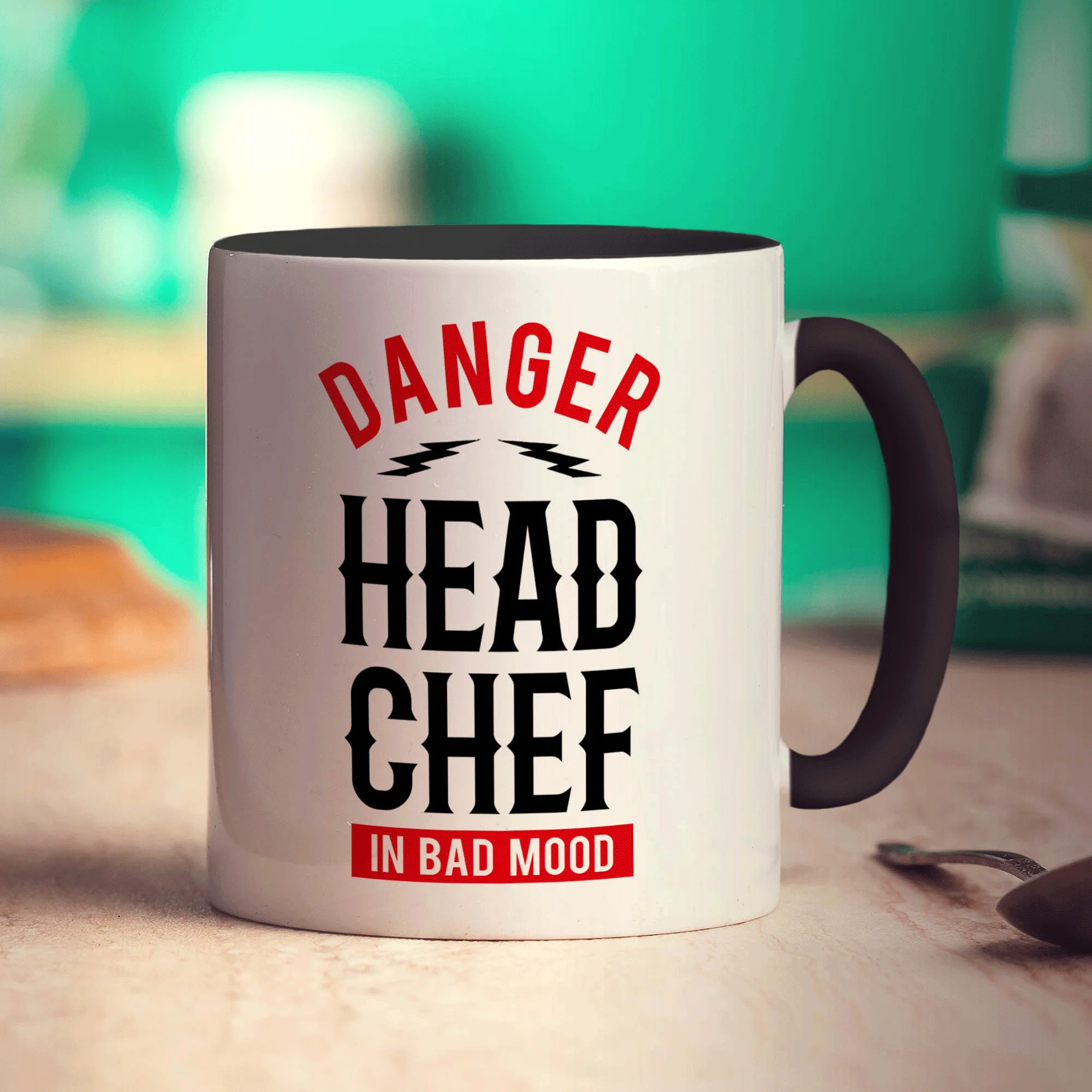 Danger Head Chef in Bad Mood Mug - Image 10