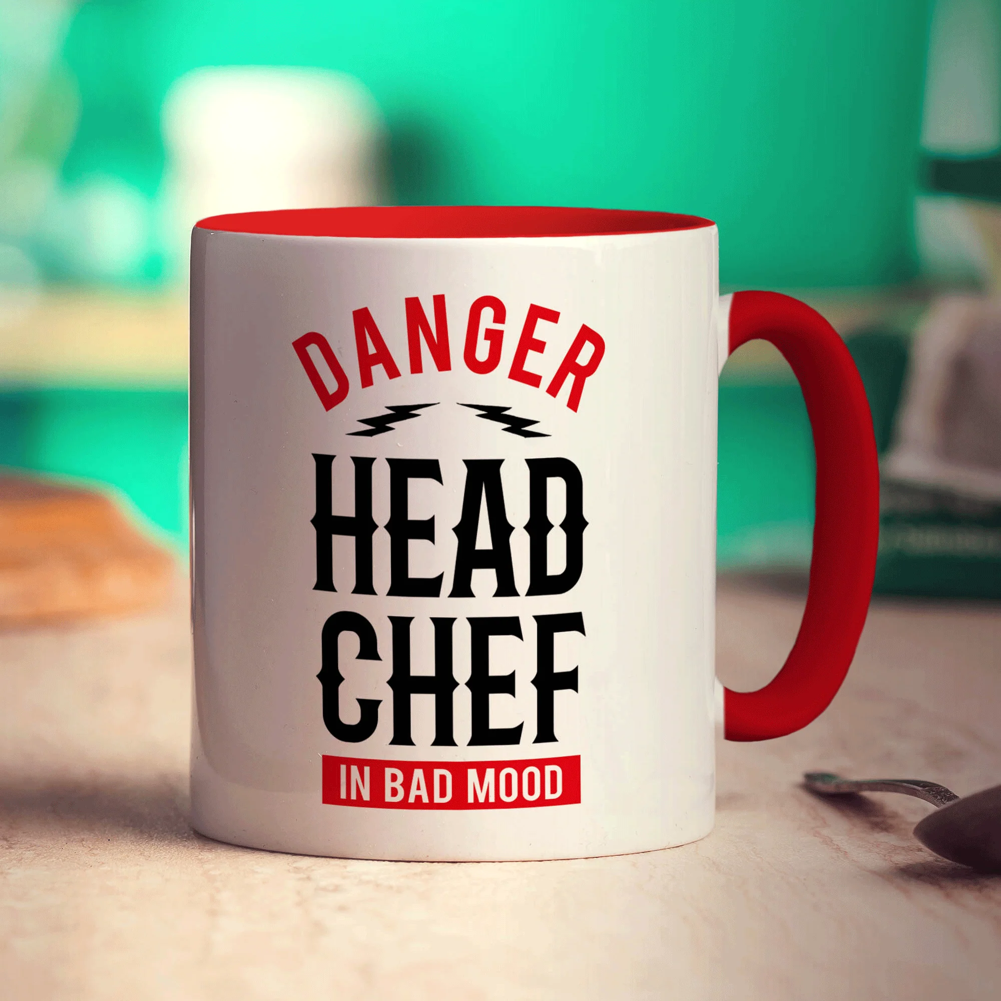 Danger Head Chef in Bad Mood Mug - Image 11