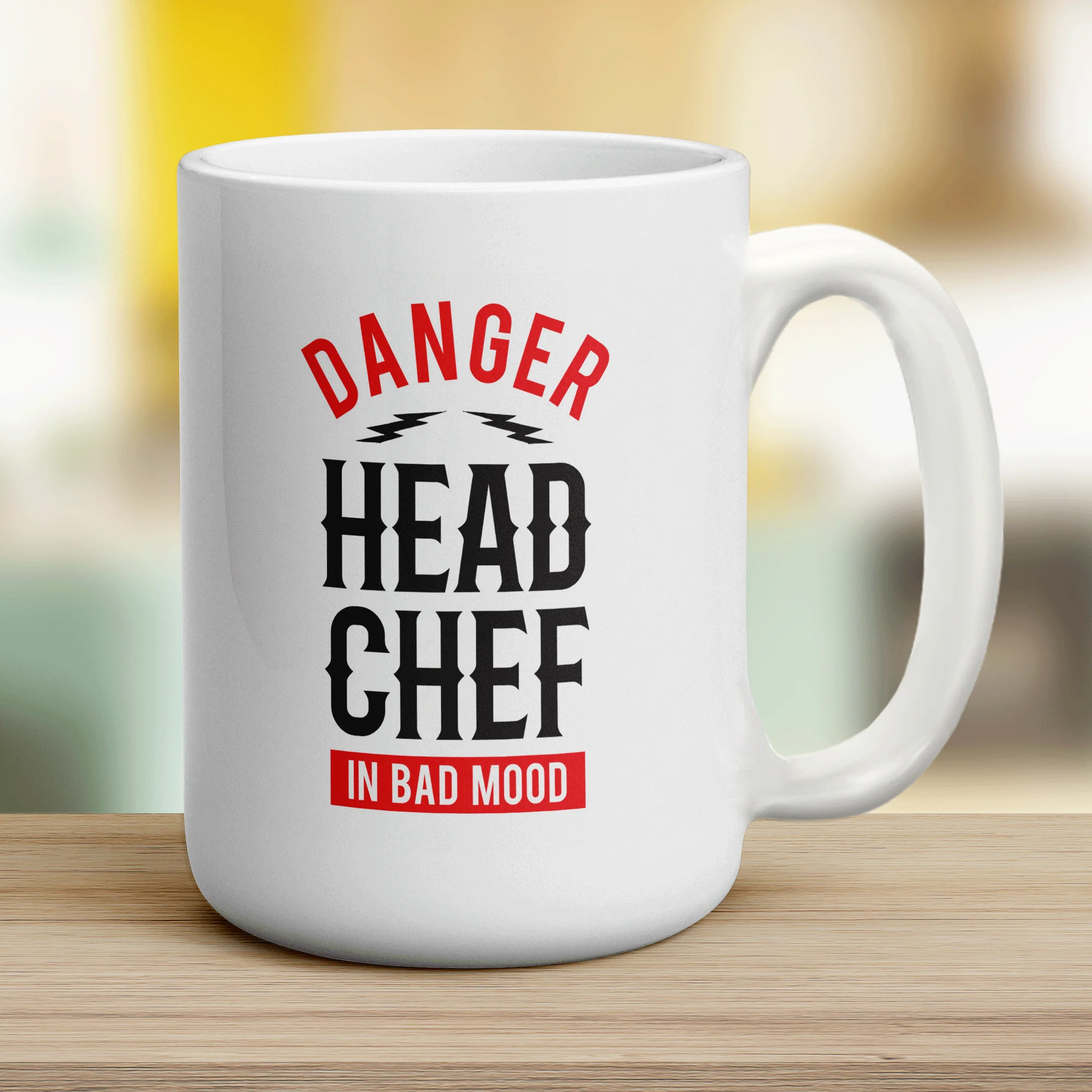Danger Head Chef in Bad Mood Mug - Image 12