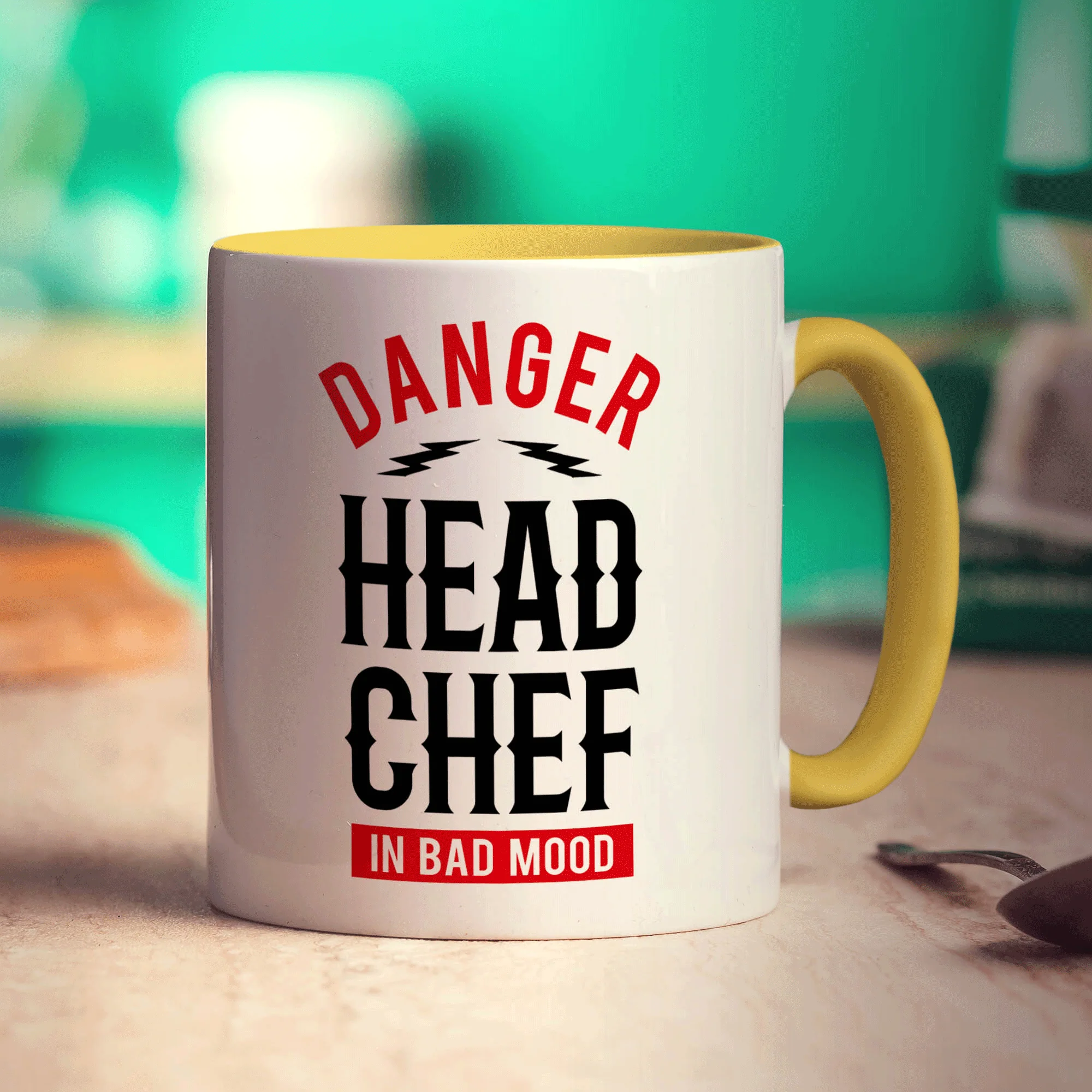 Danger Head Chef in Bad Mood Mug - Image 5