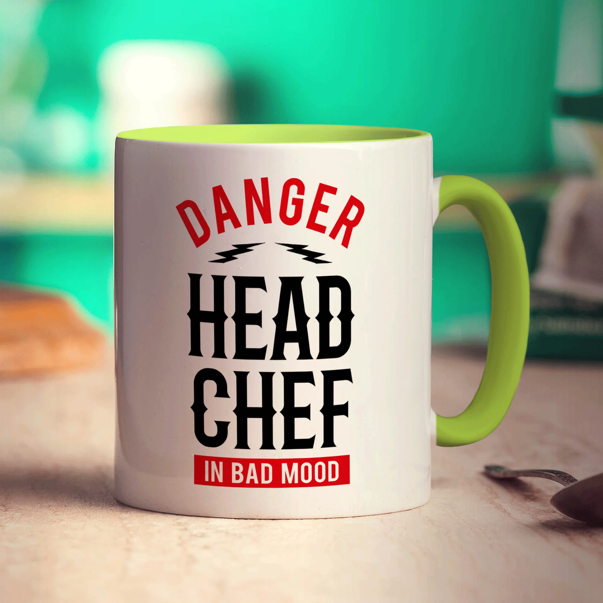 Danger Head Chef in Bad Mood Mug - Image 7