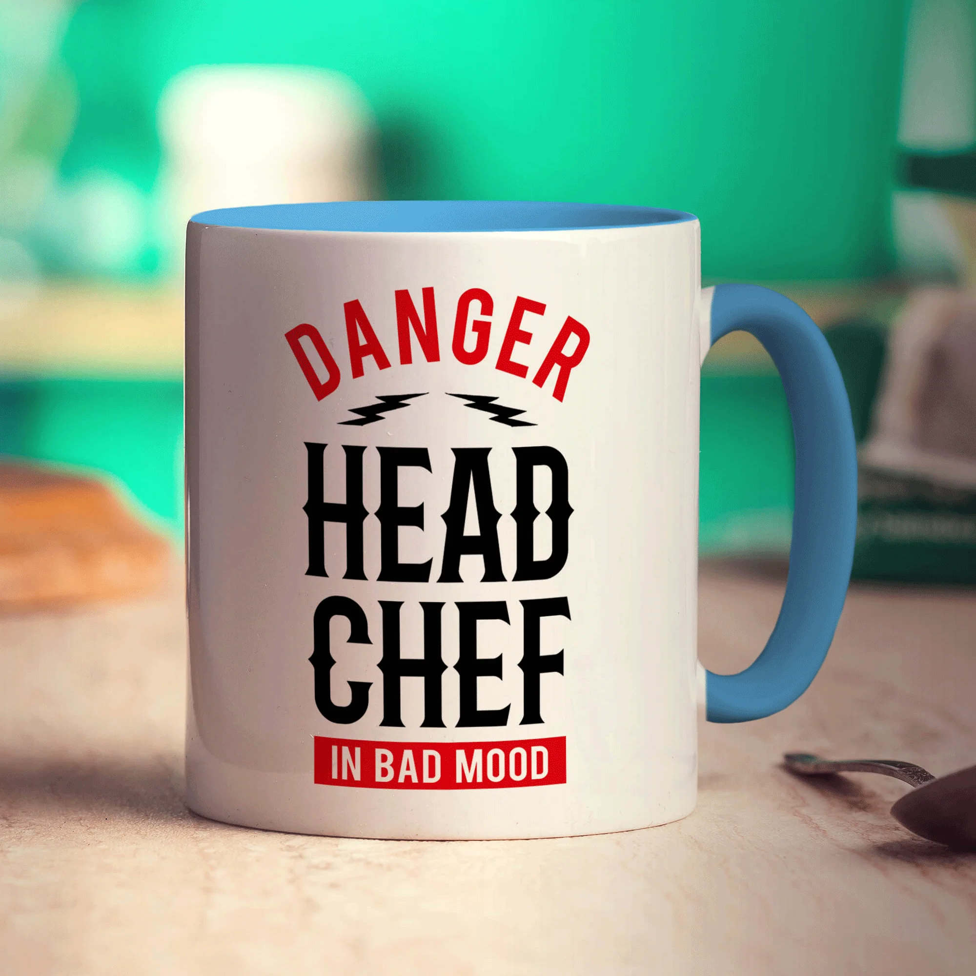 Danger Head Chef in Bad Mood Mug - Image 8