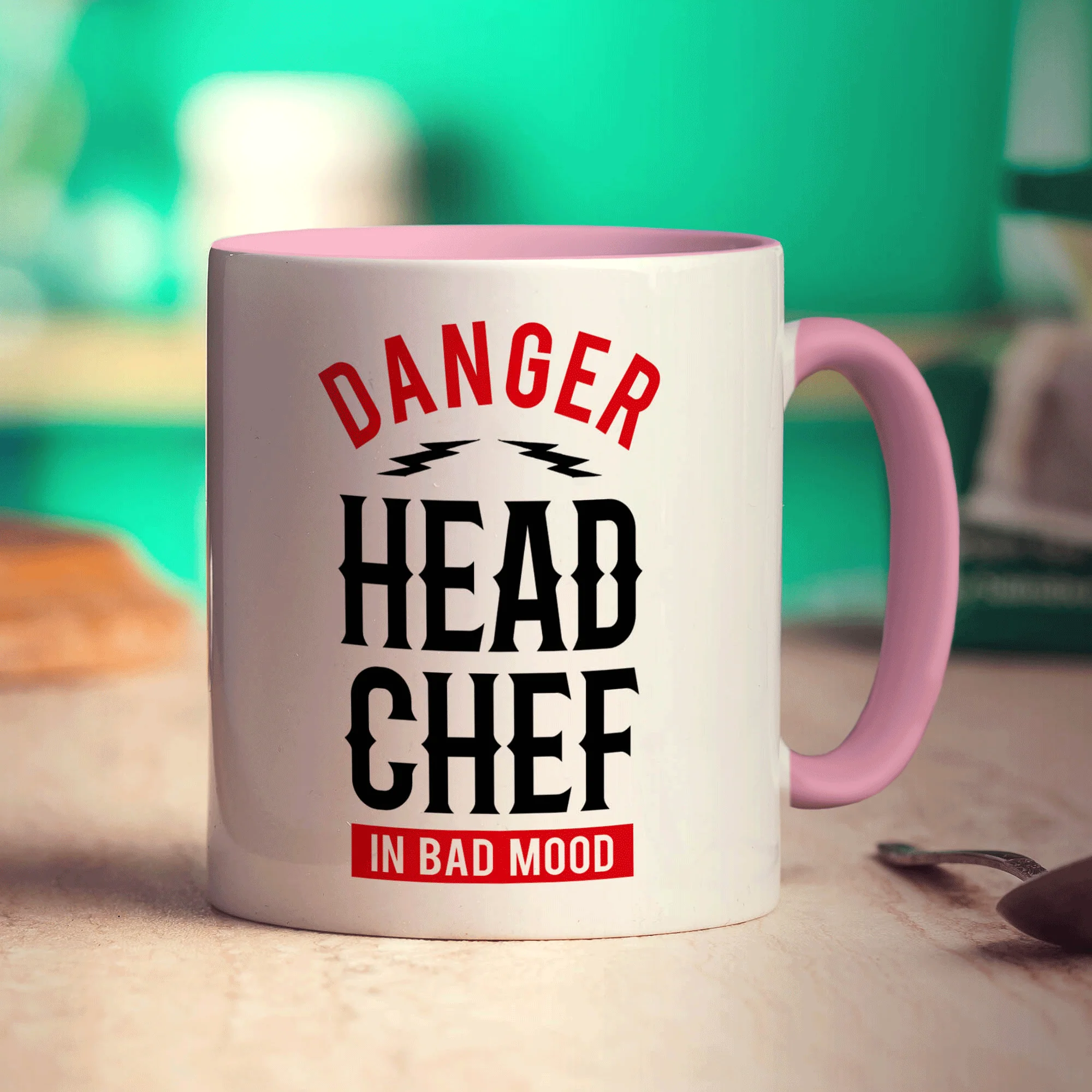 Danger Head Chef in Bad Mood Mug - Image 9
