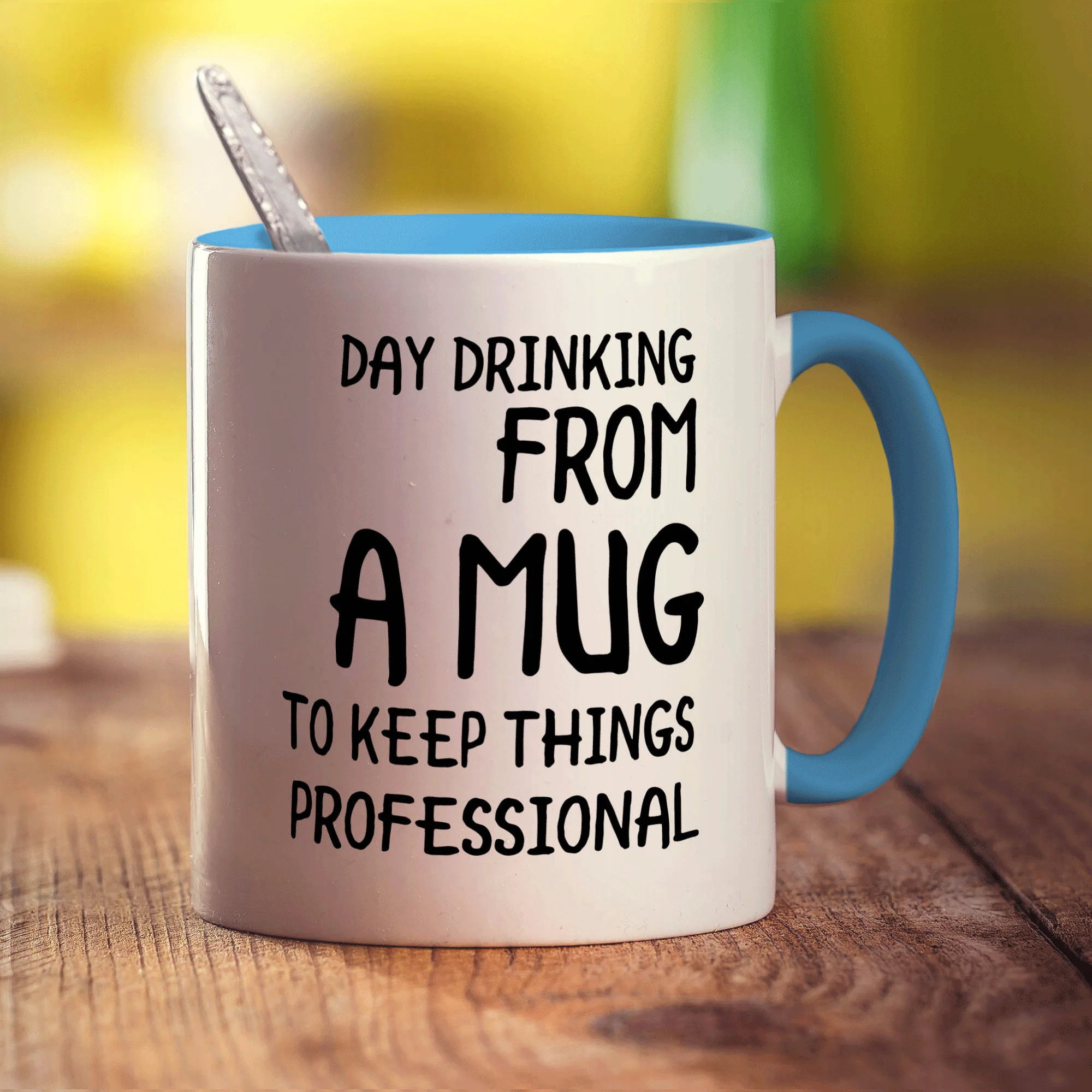Day Drinking From a Mug to Keep Things Professional Mug - Image 8