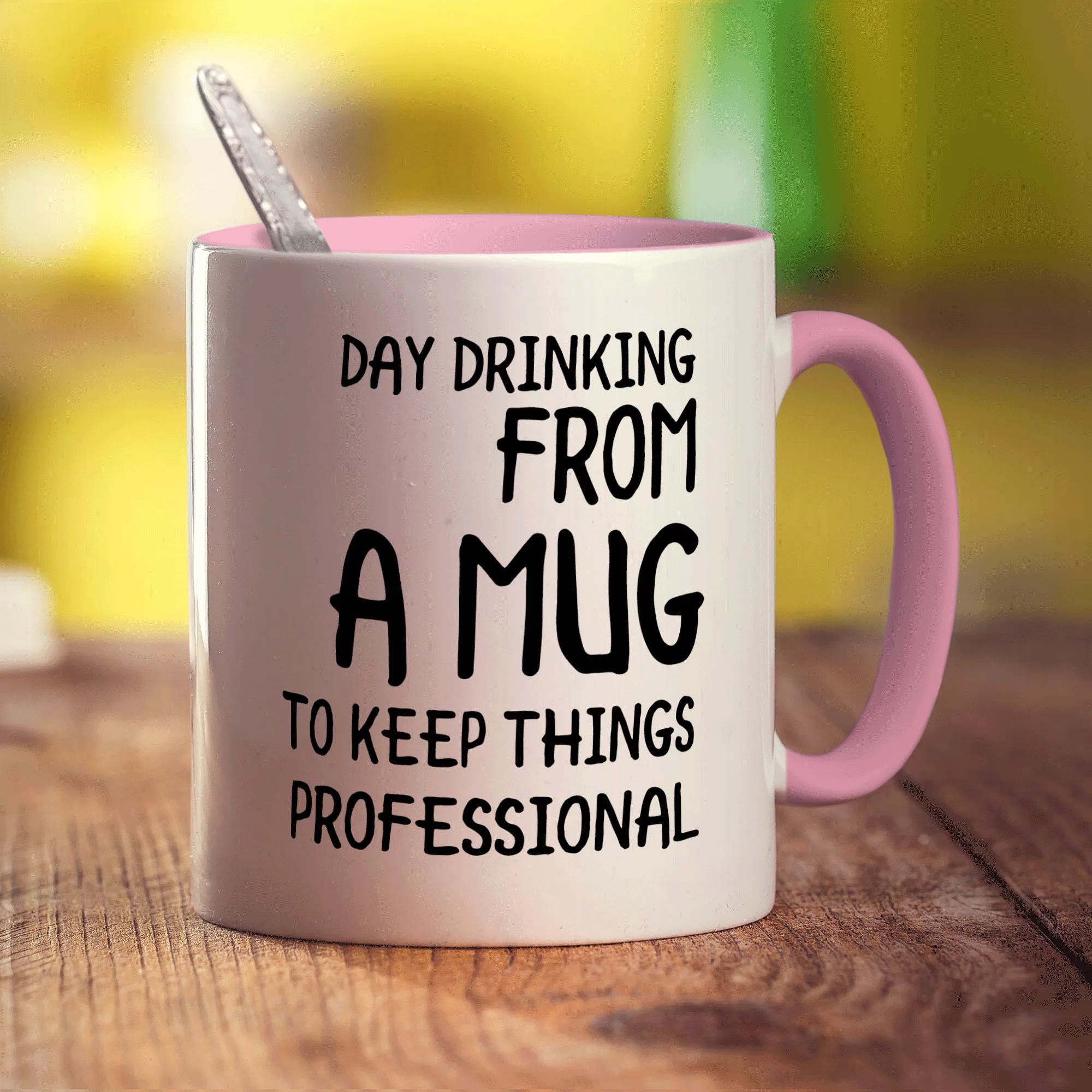 Day Drinking From a Mug to Keep Things Professional Mug - Image 9