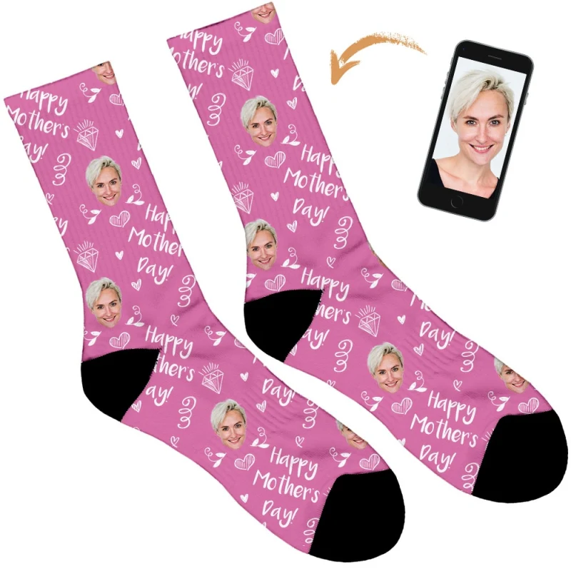 Diamond Happy Mothers Day Socks - Image 43
