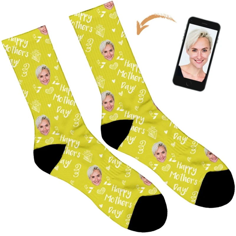 Diamond Happy Mothers Day Socks - Image 5