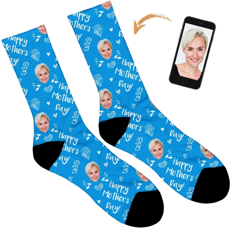Diamond Happy Mothers Day Socks - Image 62