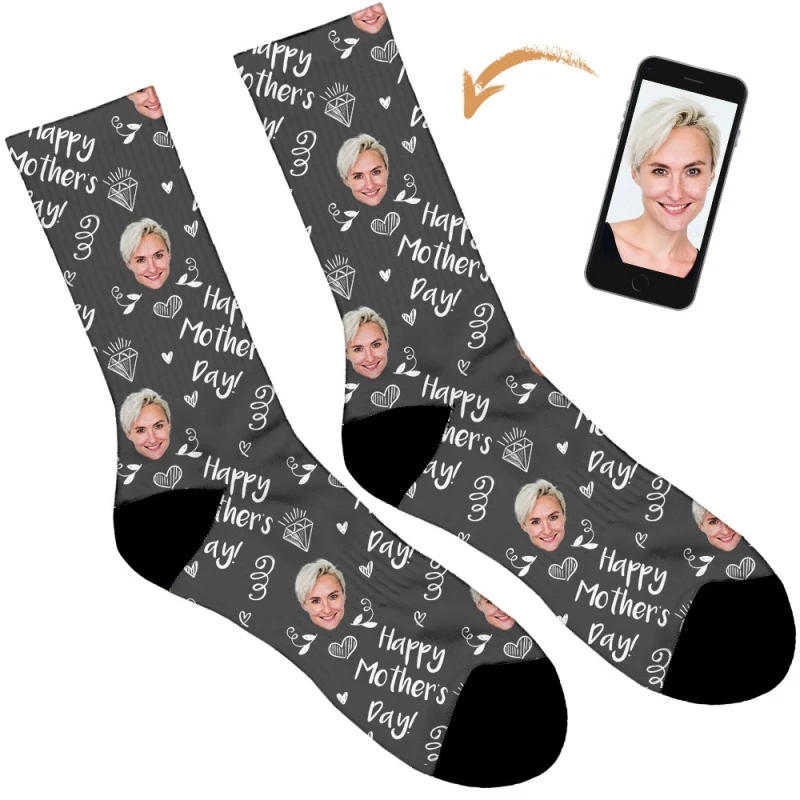 Diamond Happy Mothers Day Socks - Image 8