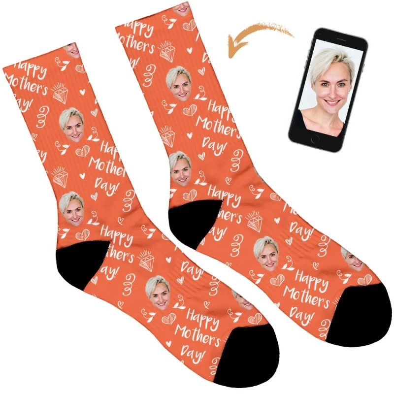 Diamond Happy Mothers Day Socks - Image 85