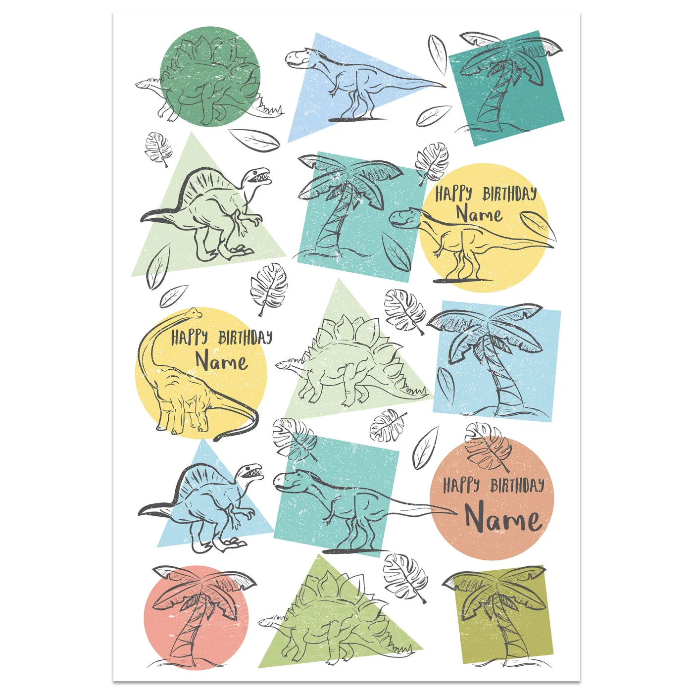 Dinosaur Birthday Card