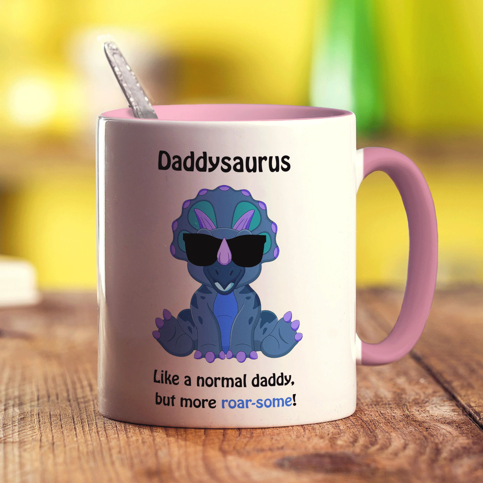 Daddysaurus Mug - Image 11