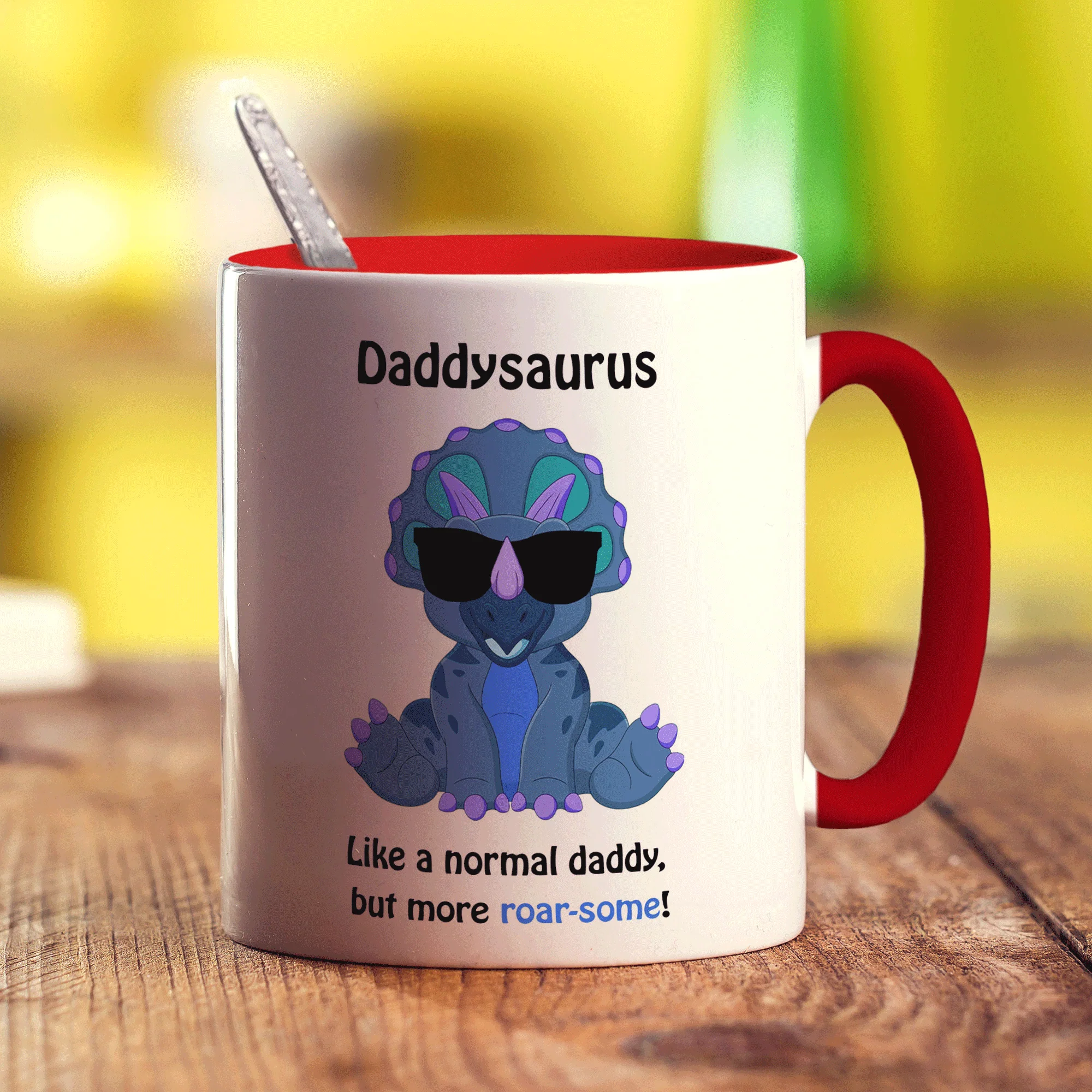 Daddysaurus Mug - Image 13