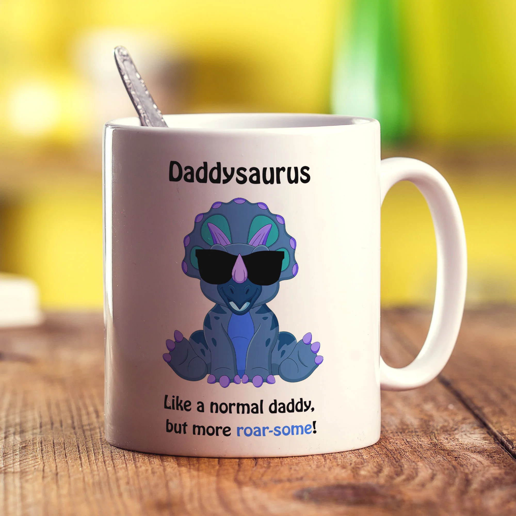 Daddysaurus Mug - Image 4