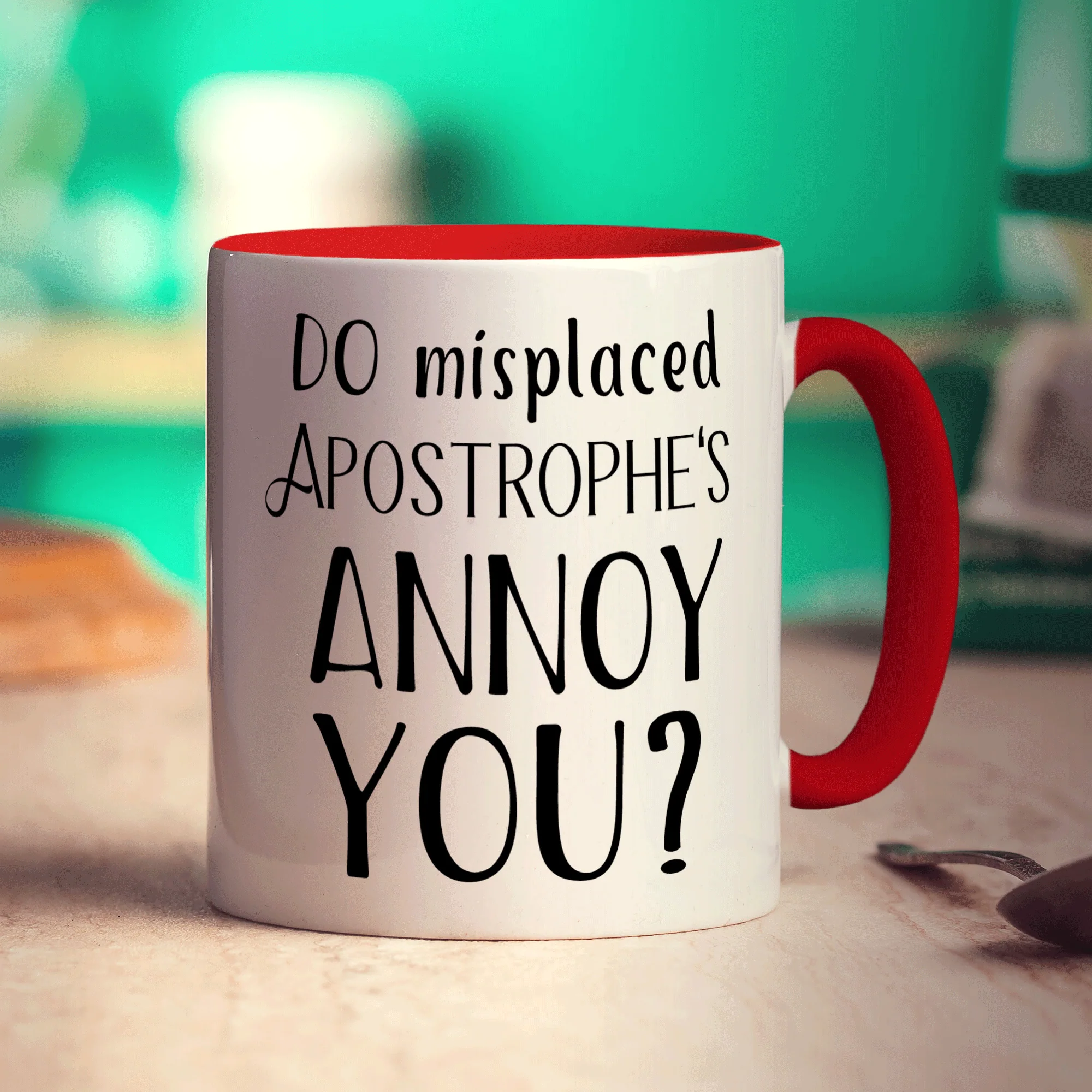 Do Misplaced Apostrophe's Annoy You? Mug - Image 11