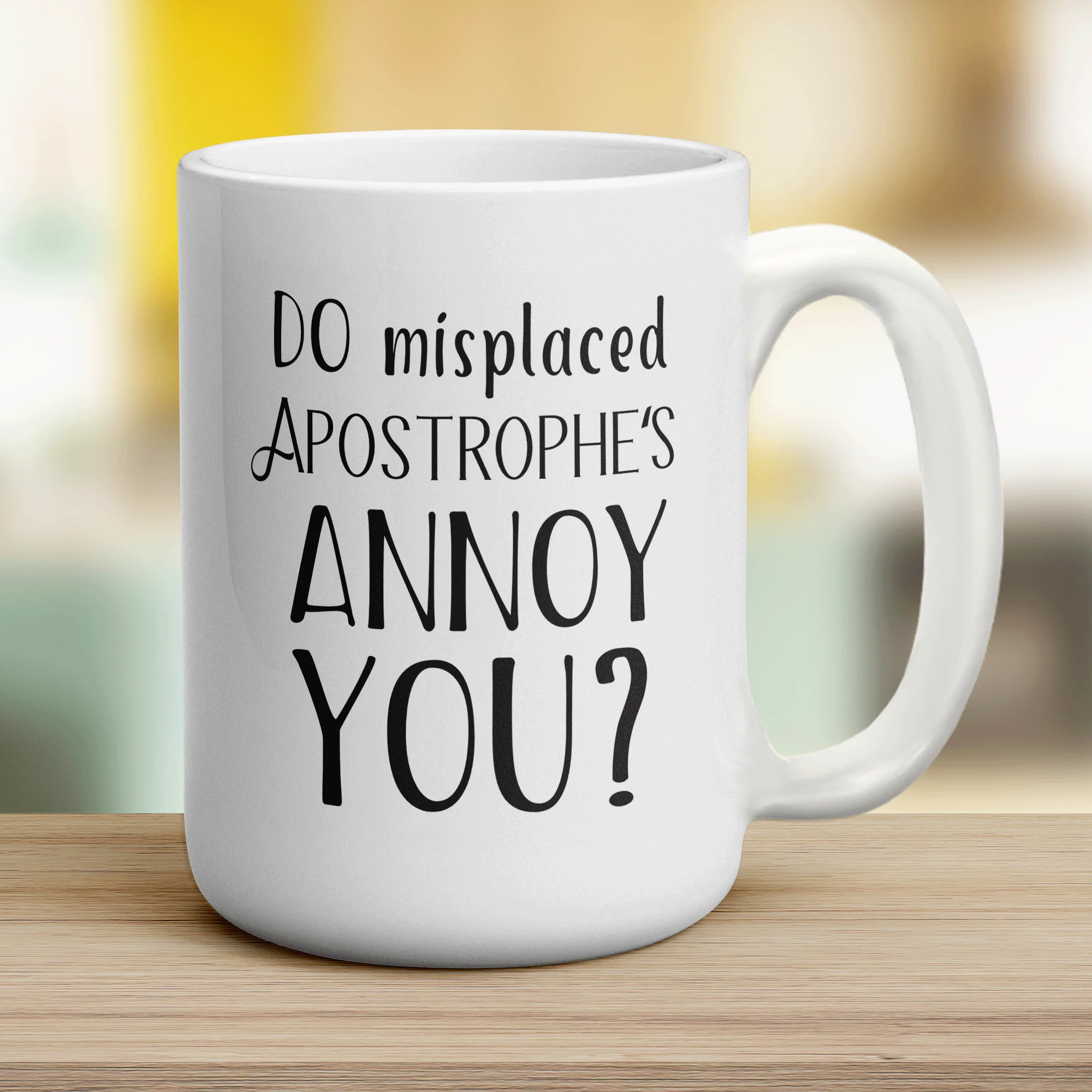 Do Misplaced Apostrophe's Annoy You? Mug - Image 12