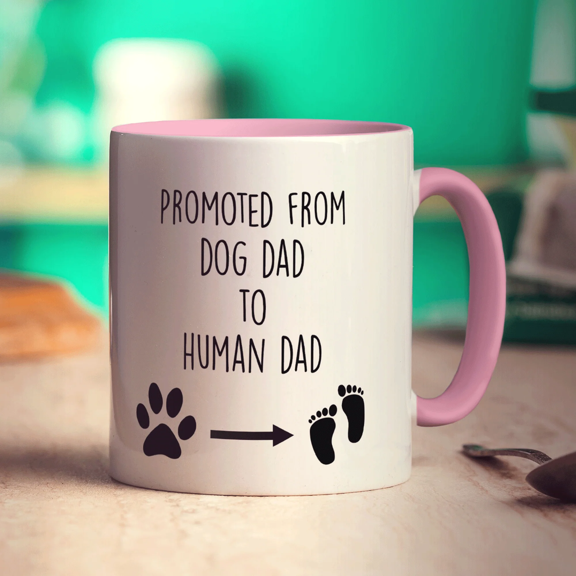 Dog Dad to Human Dad Mug - Image 9