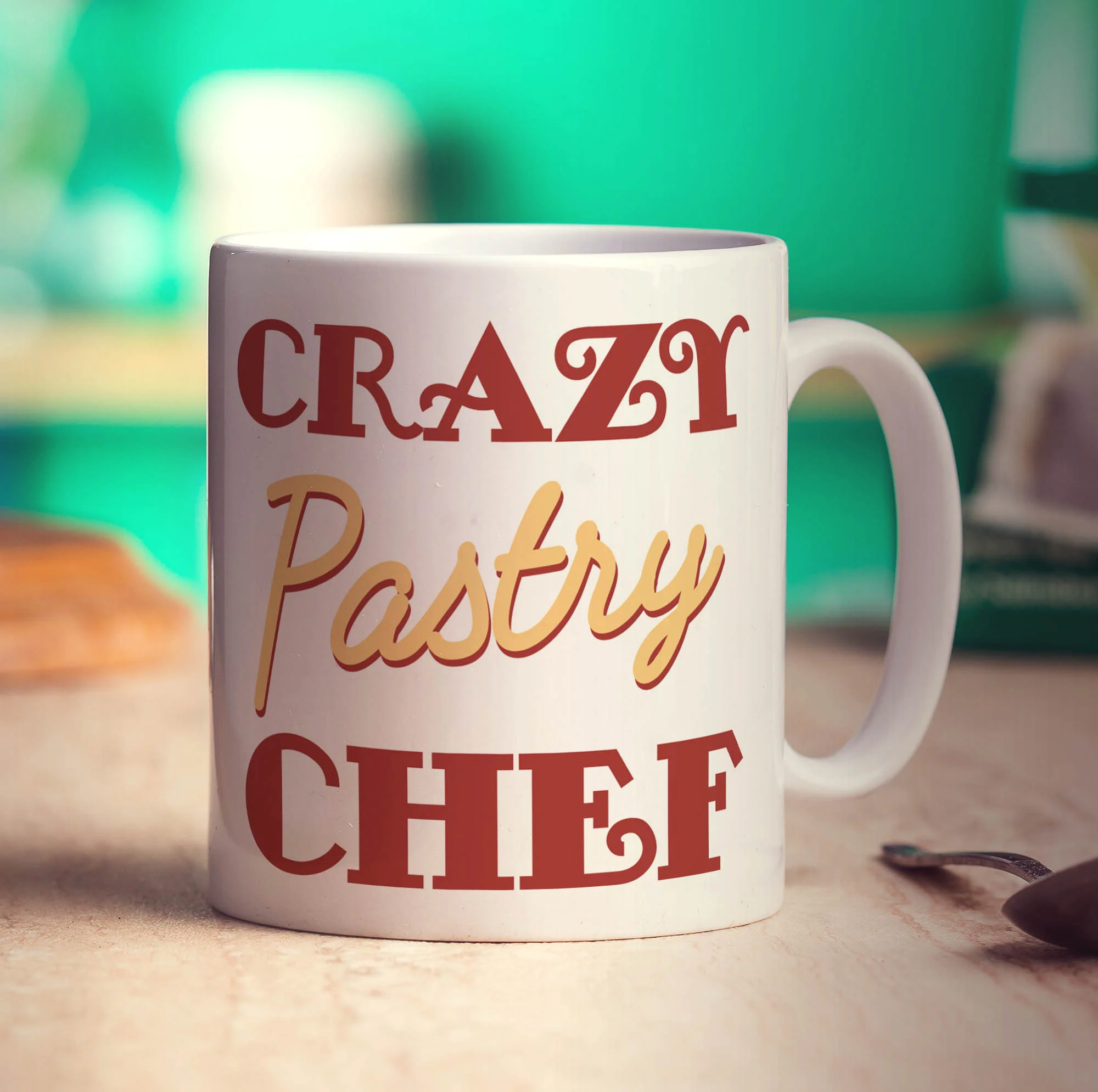 Don't Mess With The Chef Mug - Image 3