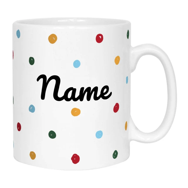Dotty Name Mug - Image 3