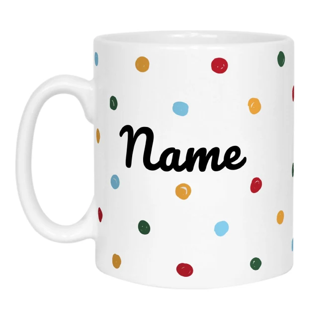 Dotty Name Mug - Image 4