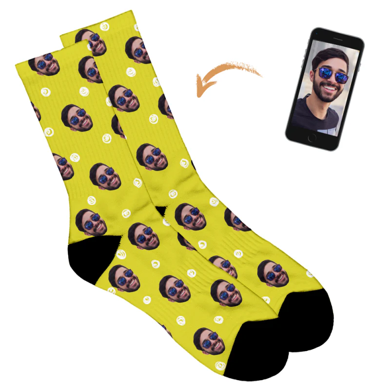 Dotty Personalised Socks - Image 11