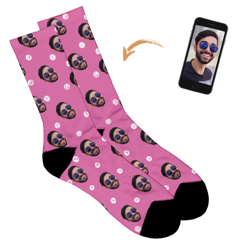 Dotty Personalised Socks - Image 15